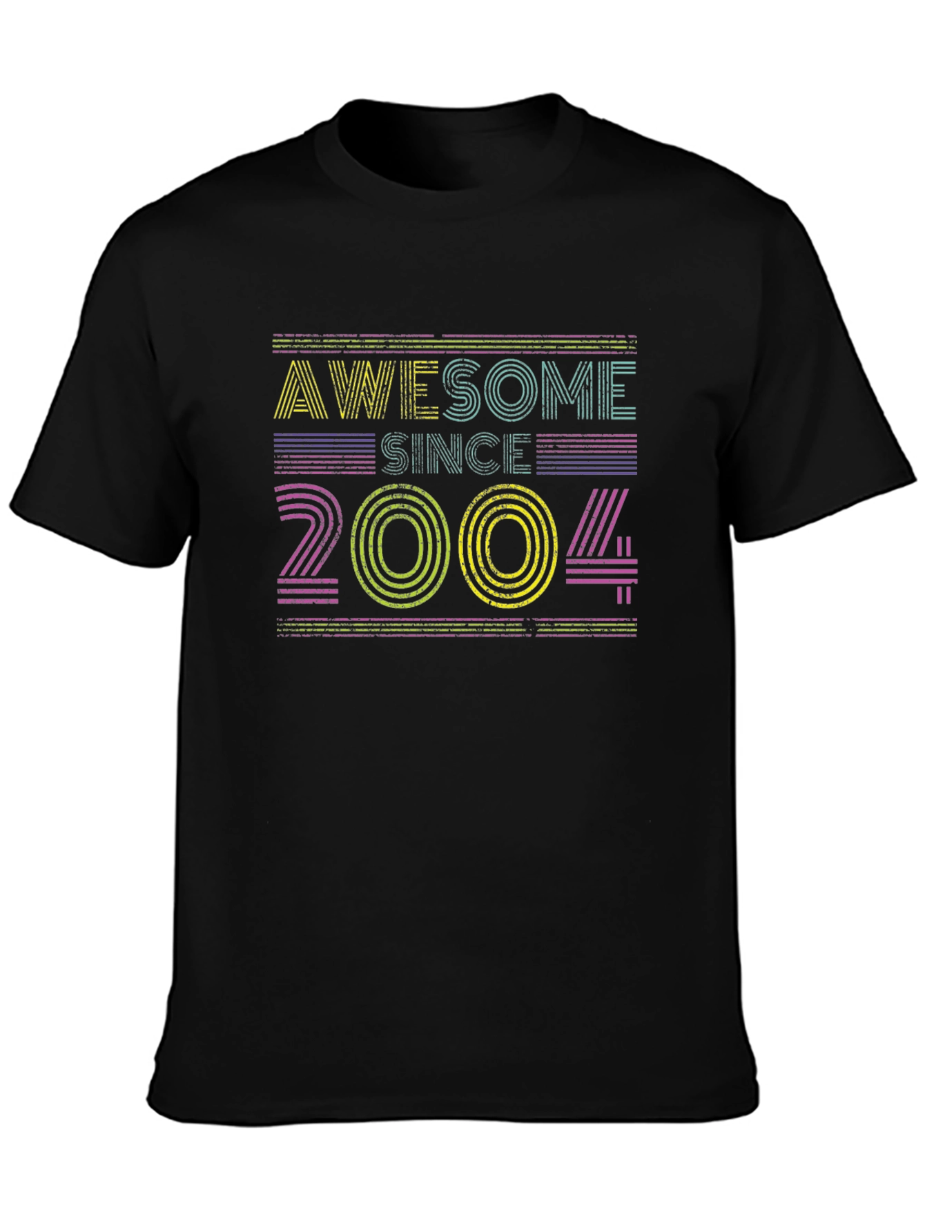 Awesome Since 2004 Graphic Tee - Birthday T-Shirt