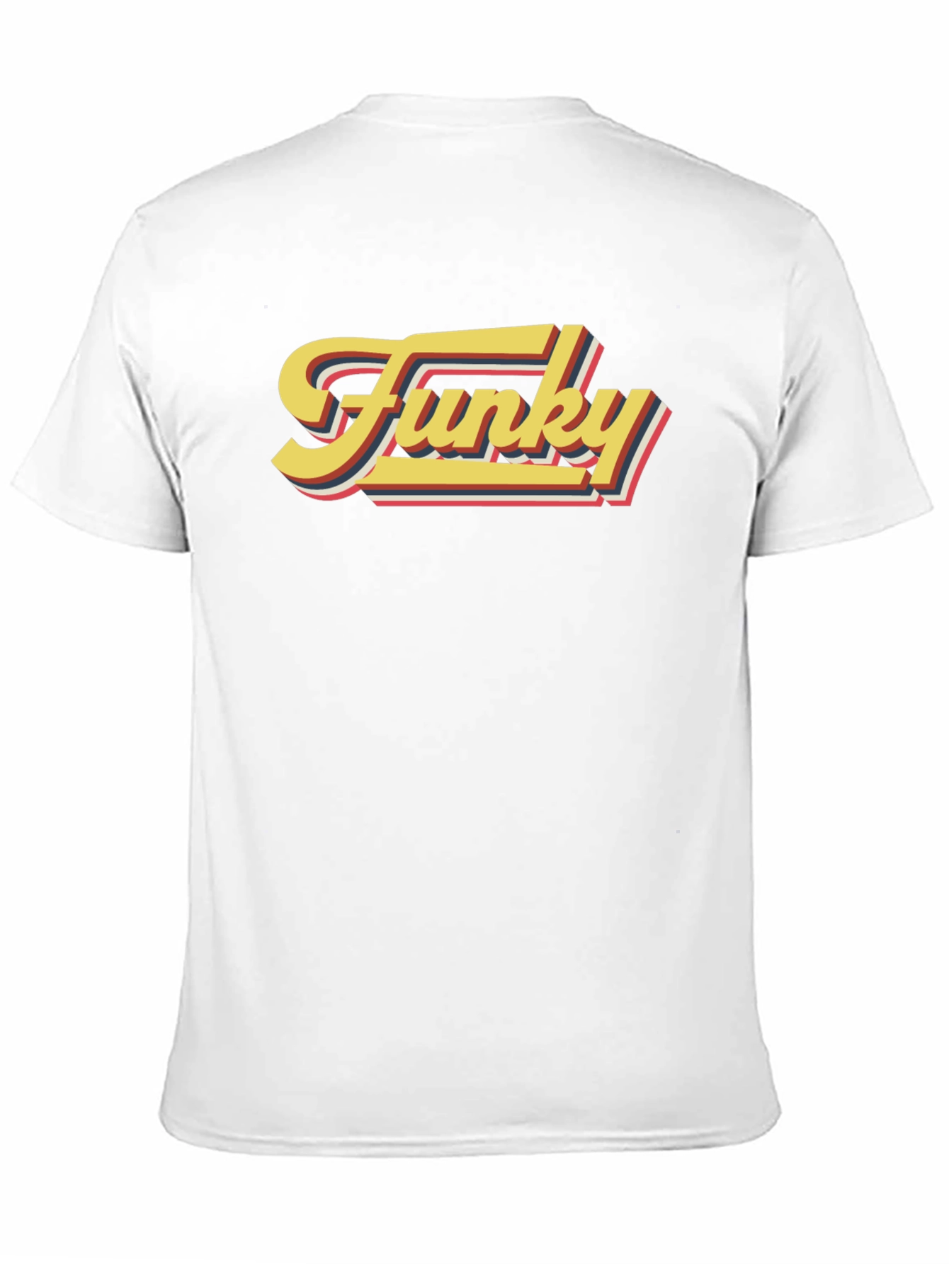 Funky Retro Graphic Tee - Black