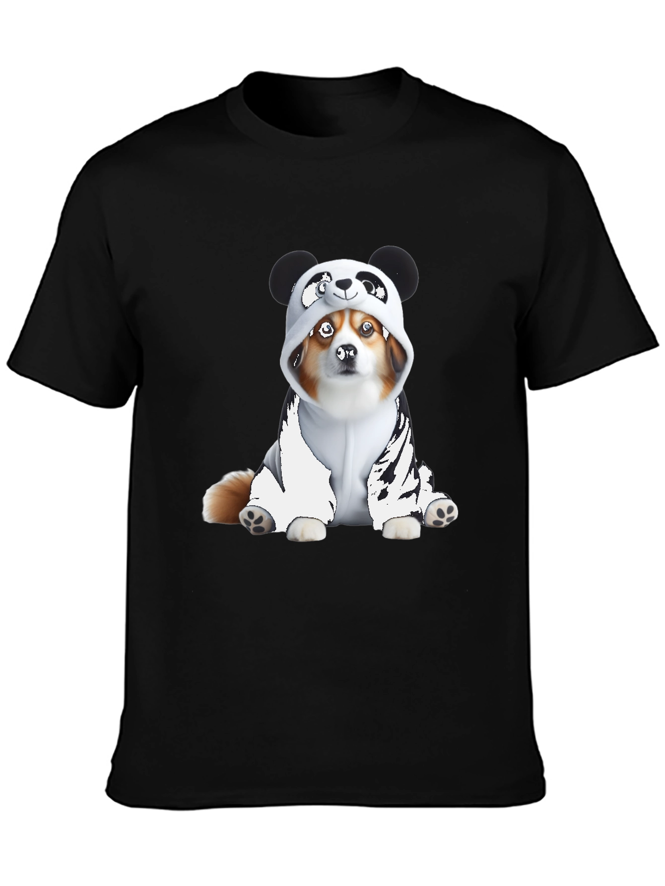 Panda Dog Graphic Tee