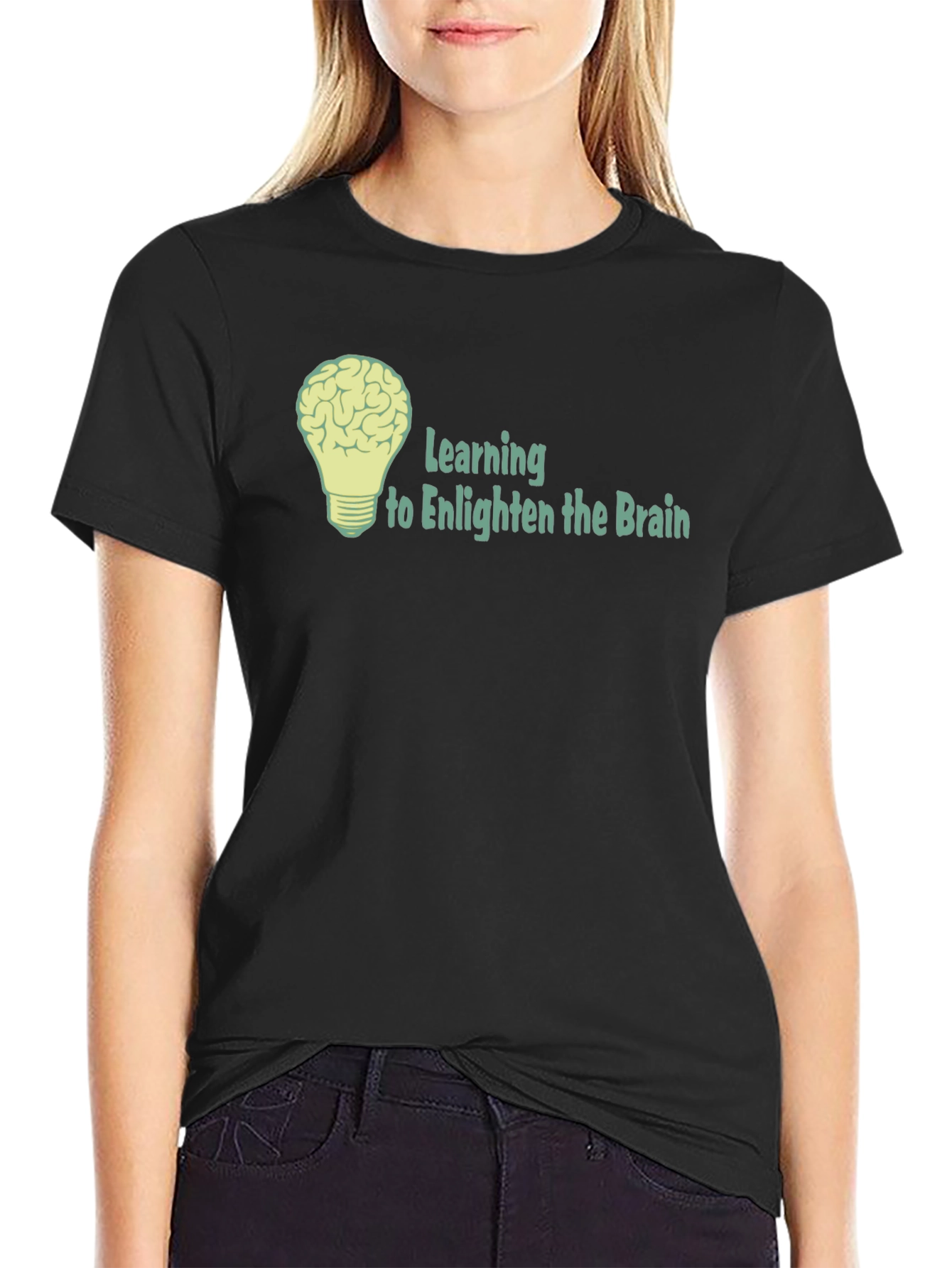 Brain Power T-Shirt: Learning to Enlighten