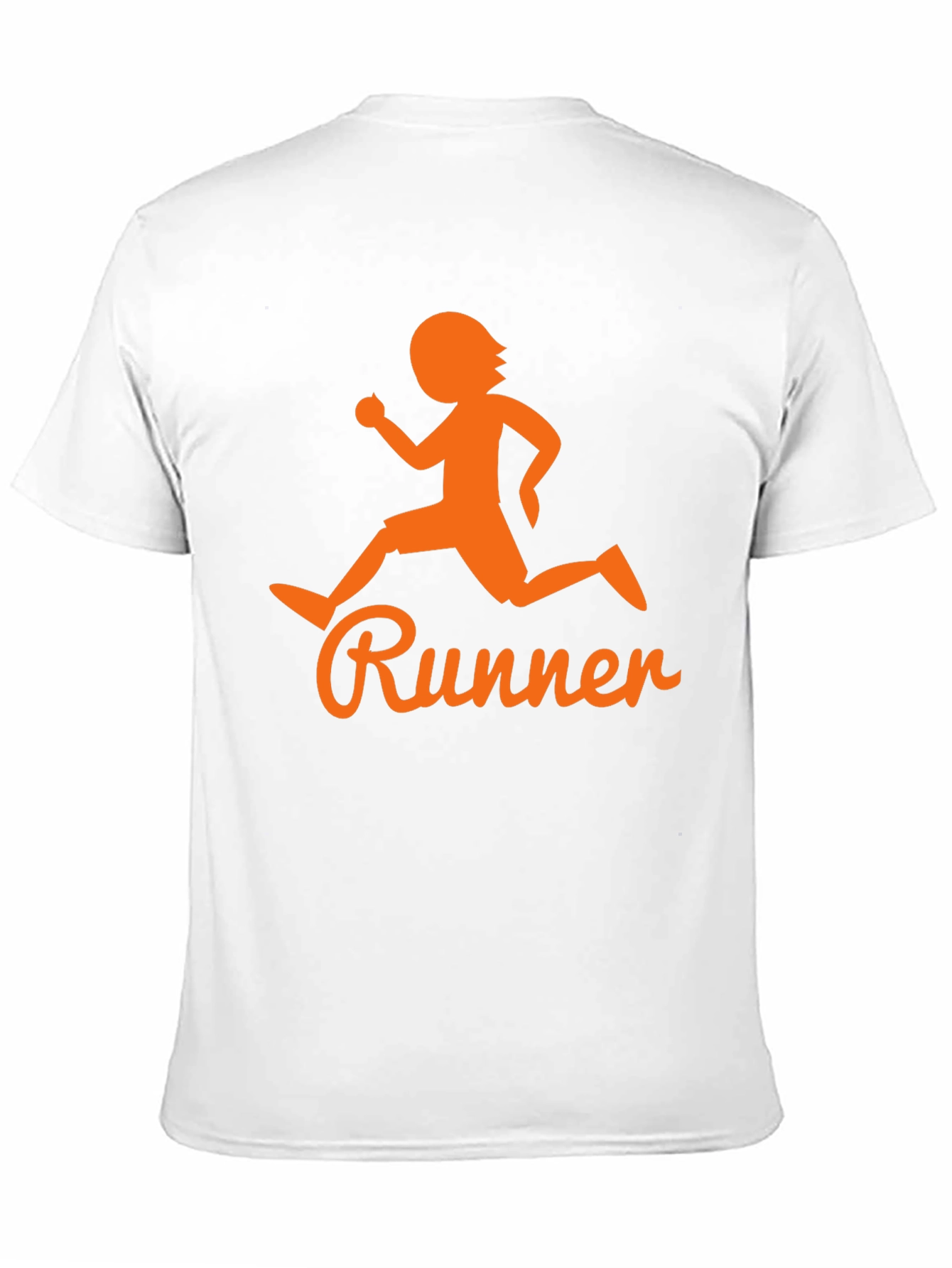 Runner Graphic Tee - Black Cotton Blend