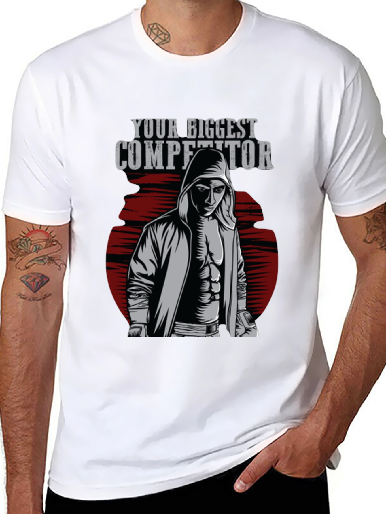 Your Biggest Competitor Graphic T-Shirt