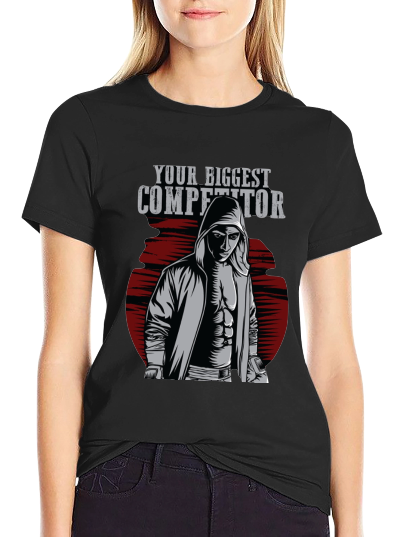 Your Biggest Competitor Graphic T-Shirt