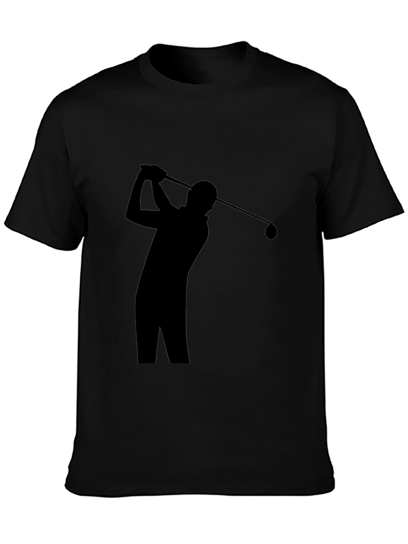Black Golf Silhouette T-Shirt