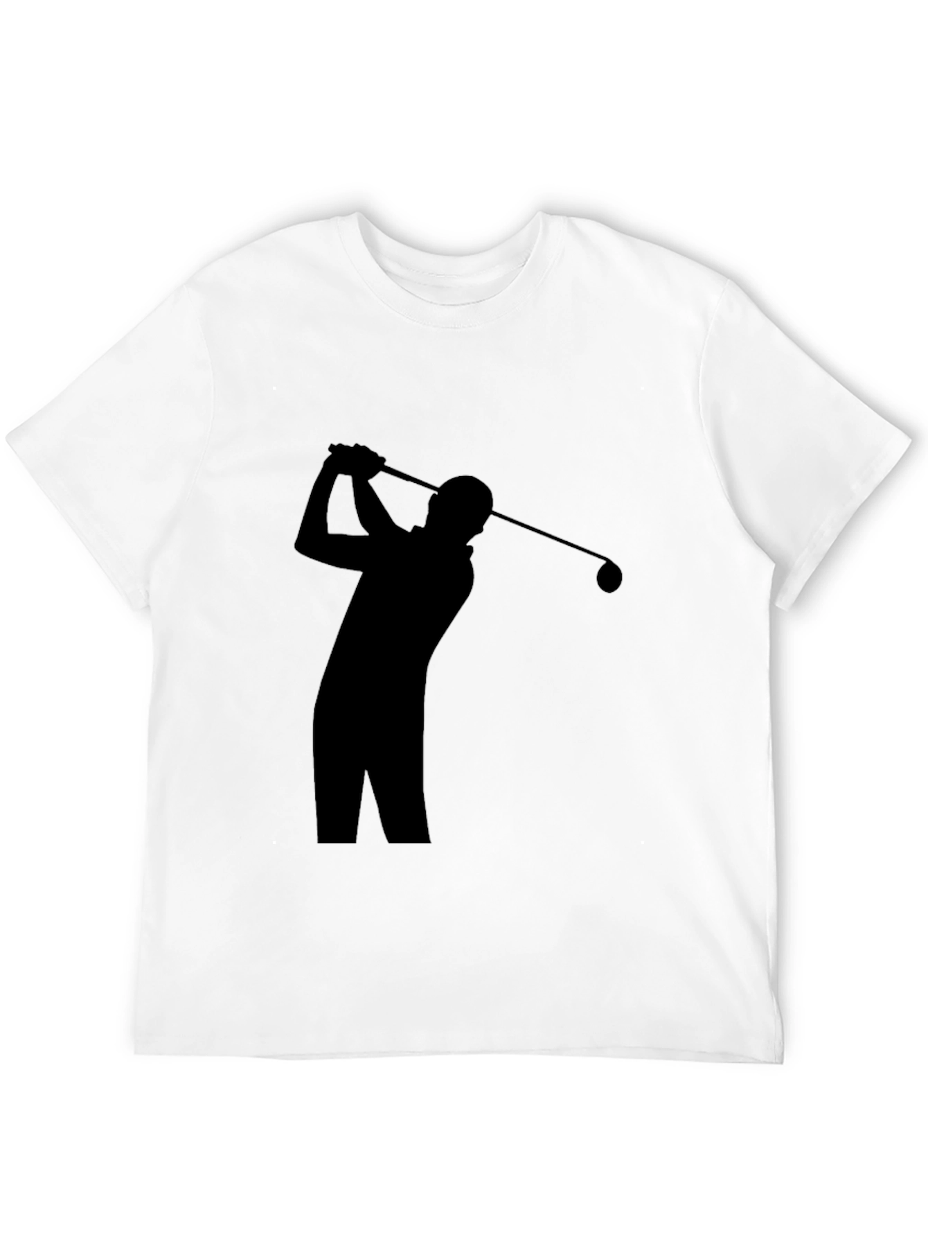 Black Golf Silhouette T-Shirt