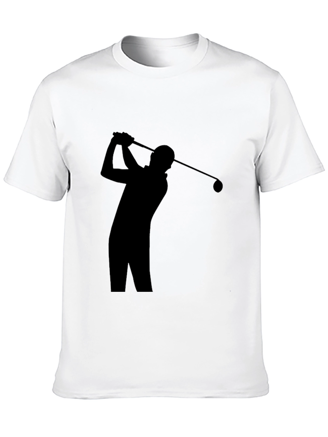 Black Golf Silhouette T-Shirt