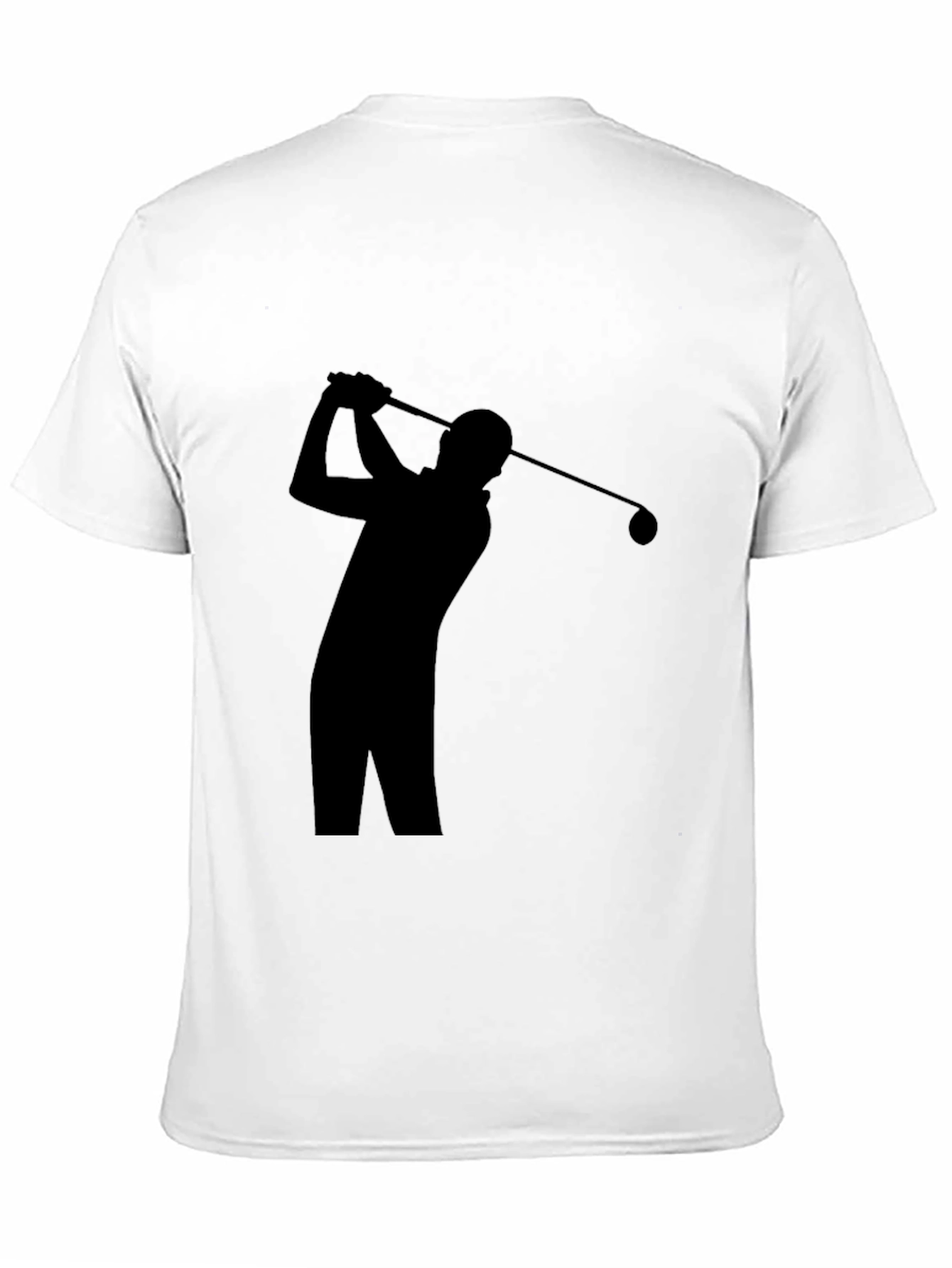 Black Golf Silhouette T-Shirt