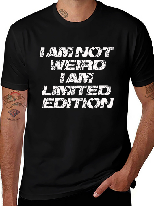 I Am Not Weird Limited Edition Graphic Tee