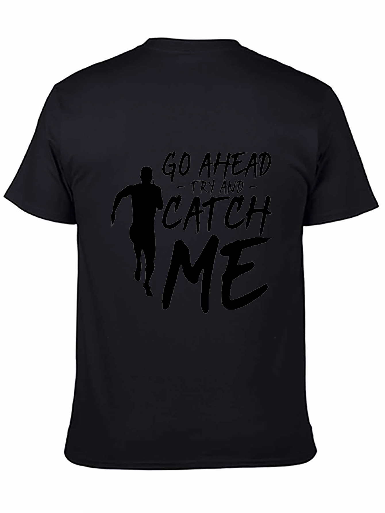 Go Ahead Catch Me Runner Graphic Tee