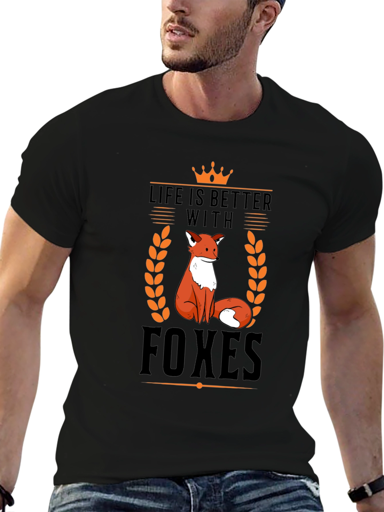 Life is Better With Foxes T-Shirt