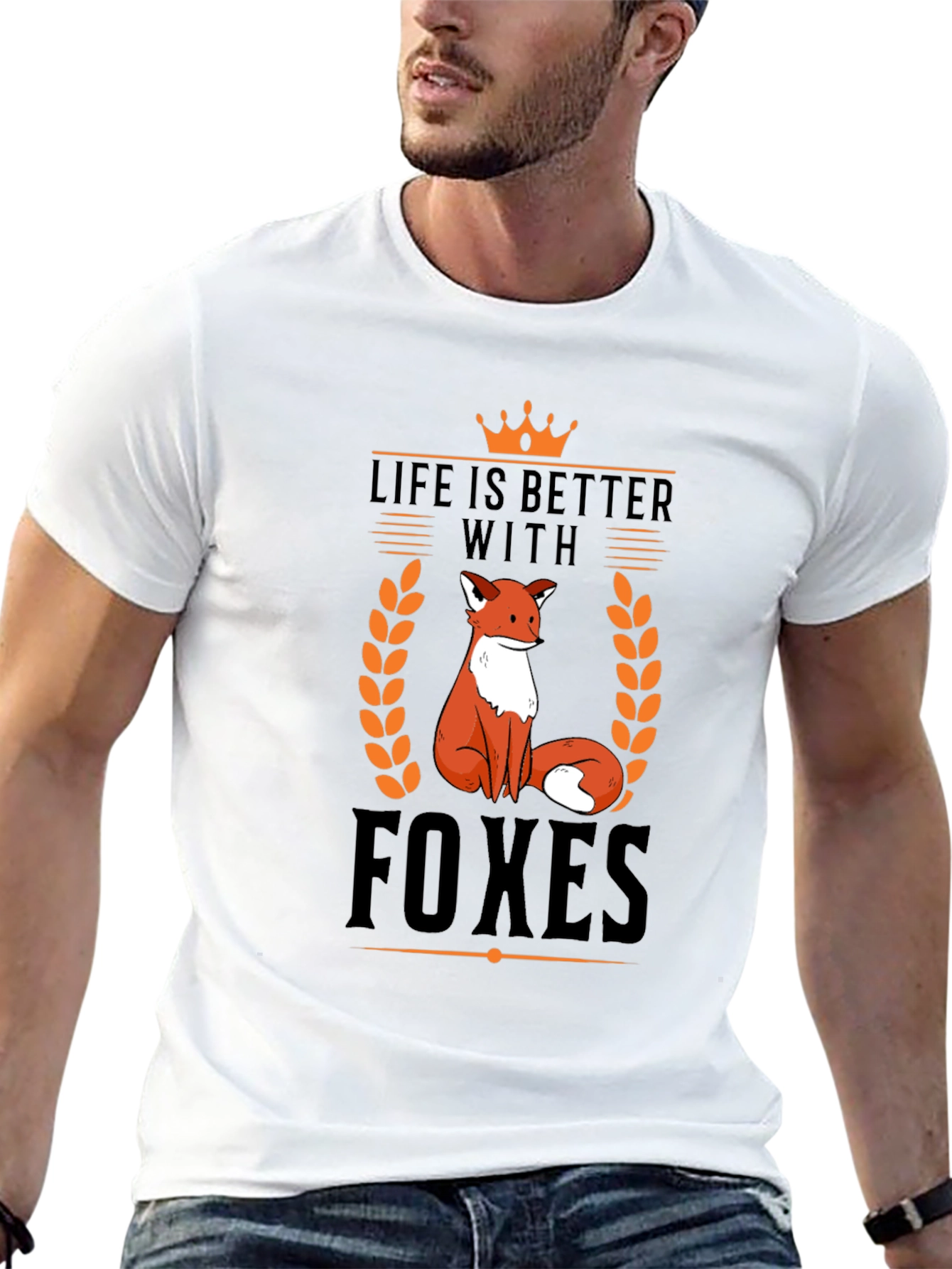 Life is Better With Foxes T-Shirt