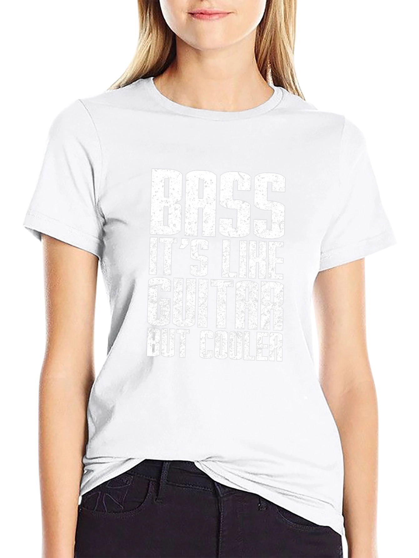 Bass is Cooler T-Shirt - Musician Humor Tee