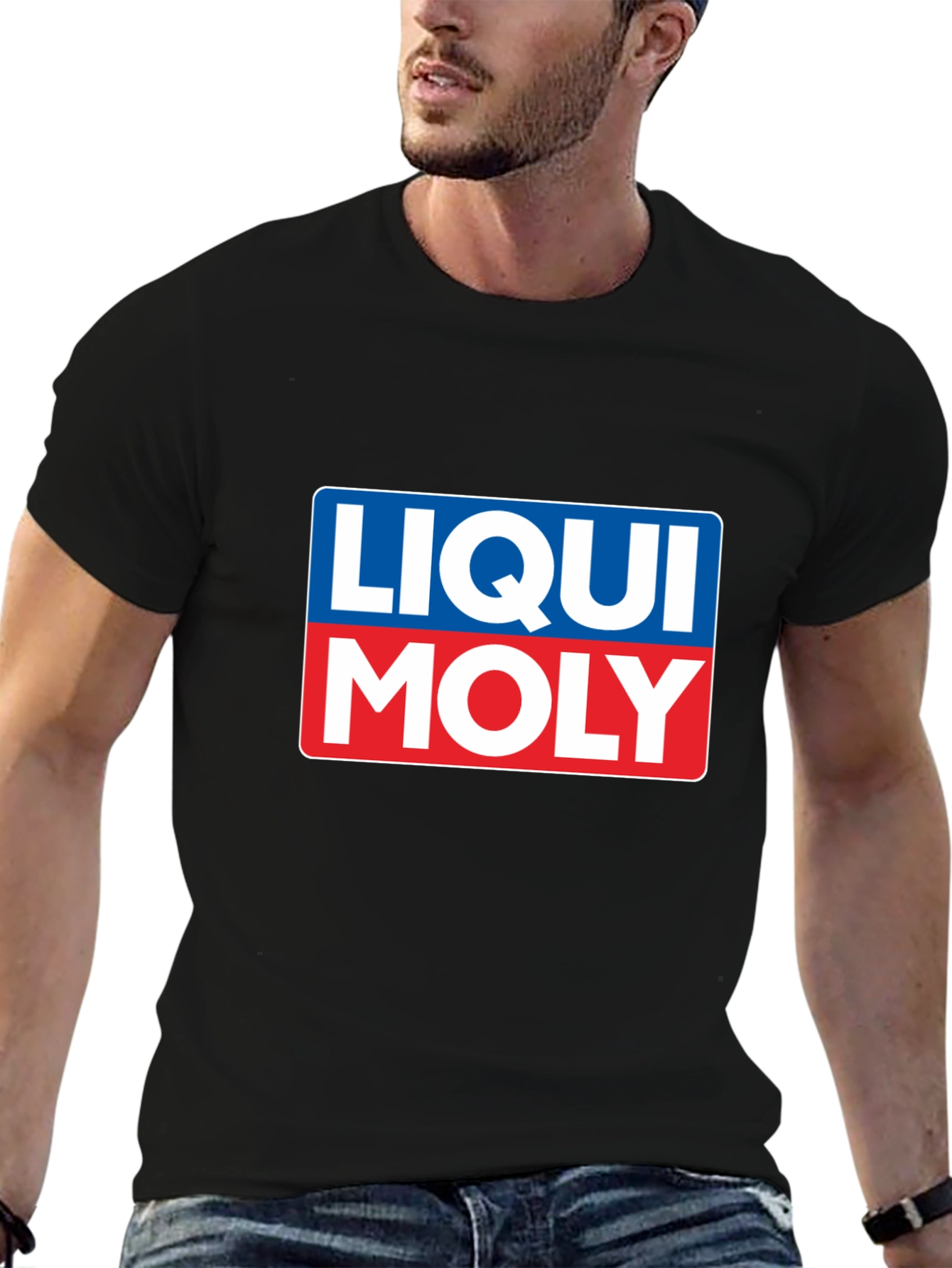 Liqui Moly Black T-Shirt Automotive Engine Oil
