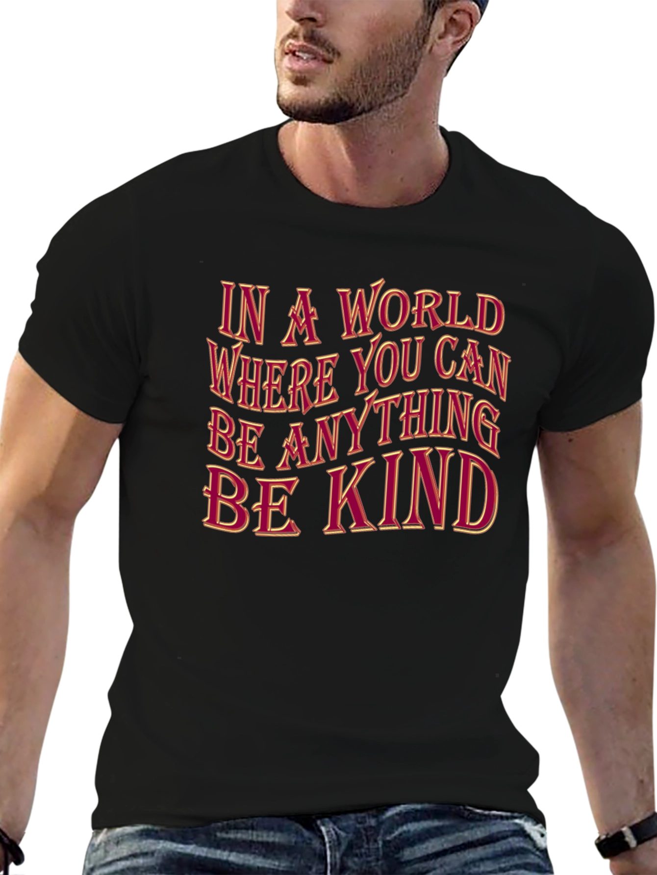 Be Kind Graphic Tee - Inspiring Message Stylish Design