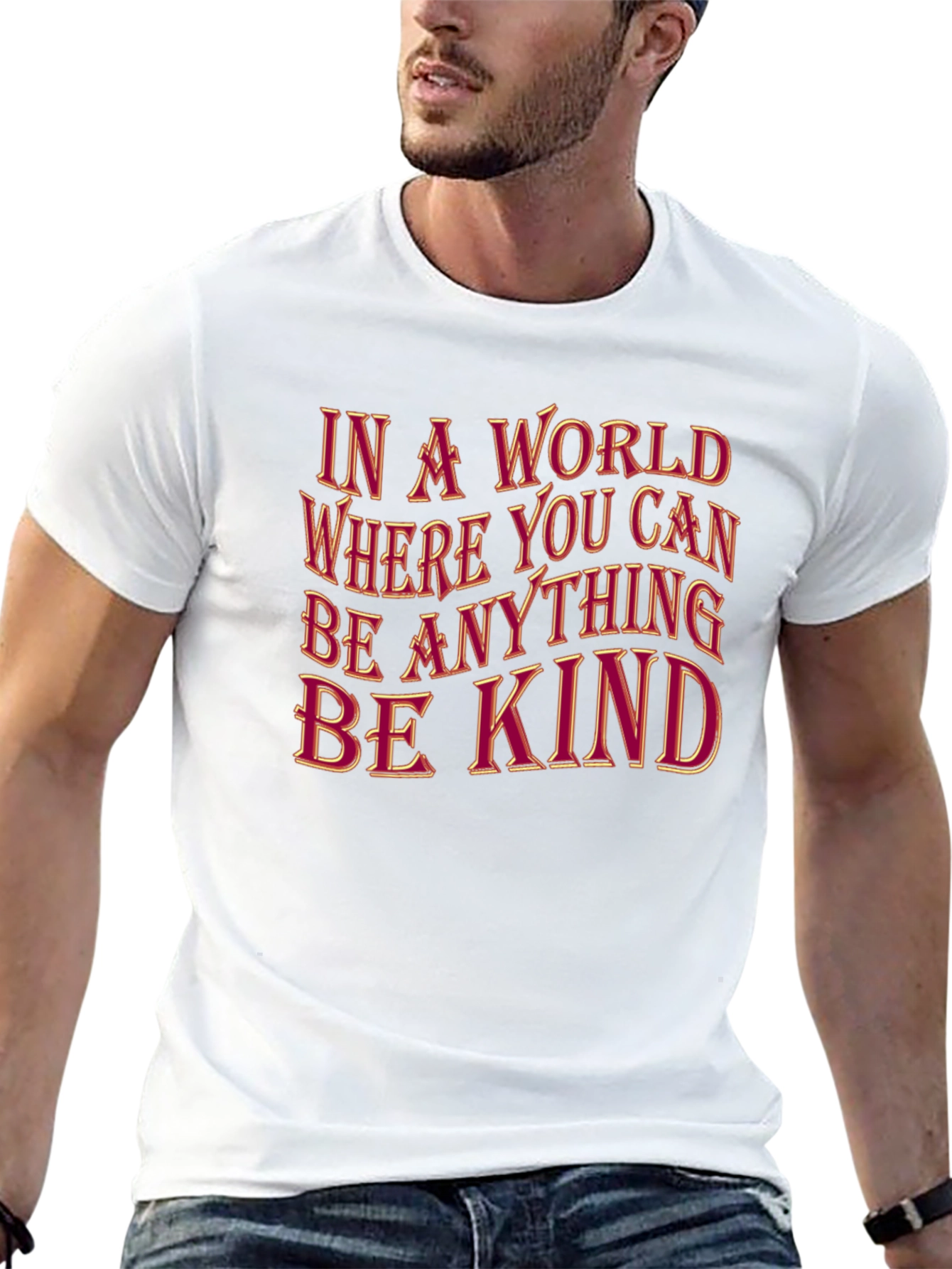 Be Kind Graphic Tee - Inspiring Message Stylish Design