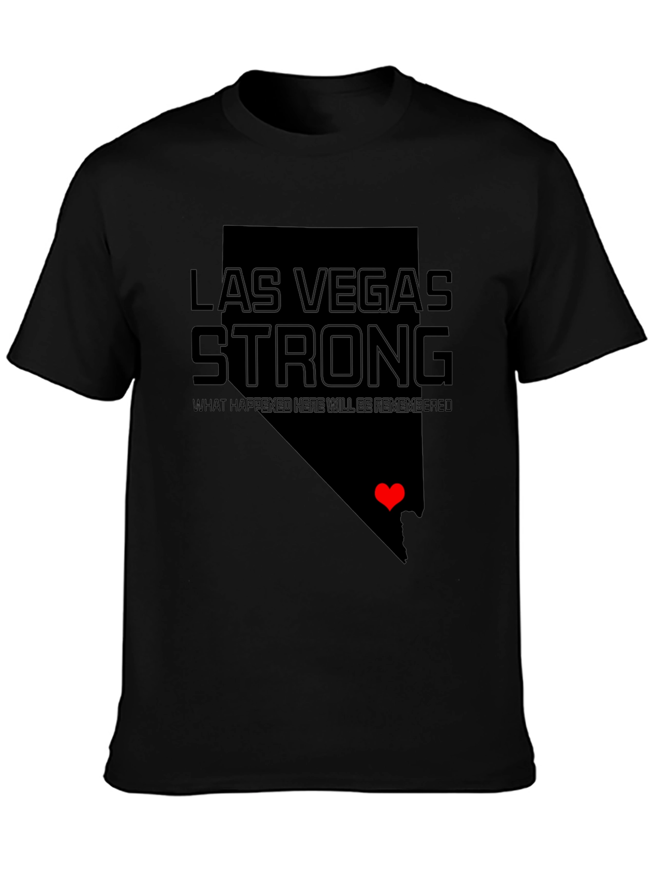Las Vegas Strong Graphic T-Shirt