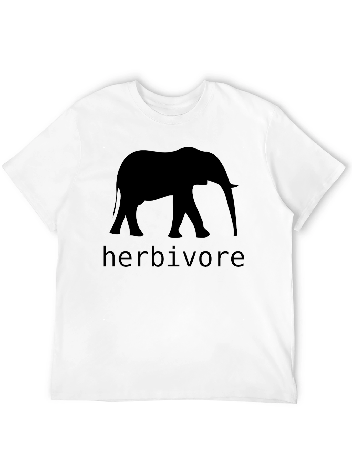Herbivore Elephant Graphic Black T-Shirt