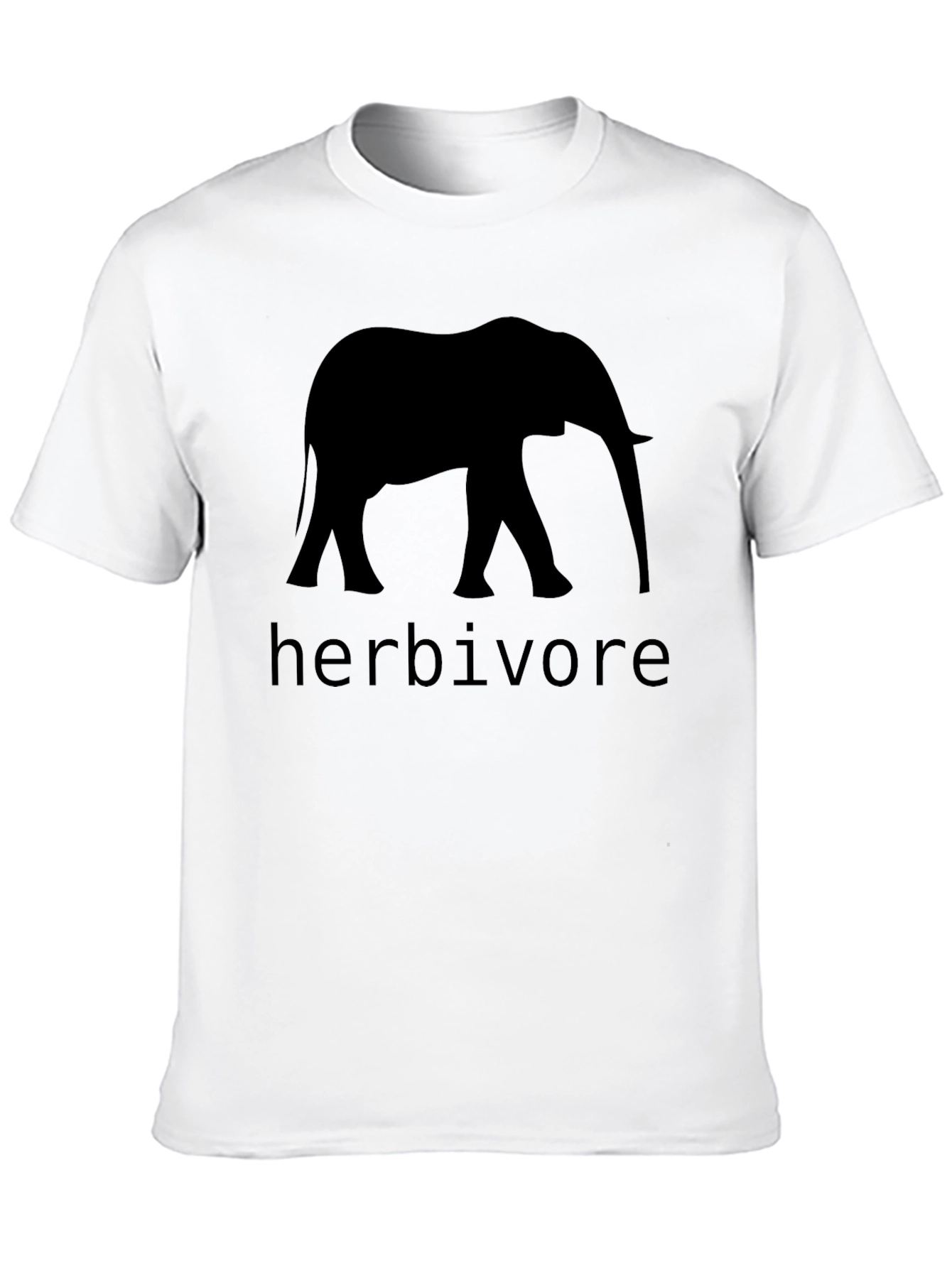 Herbivore Elephant Graphic Black T-Shirt