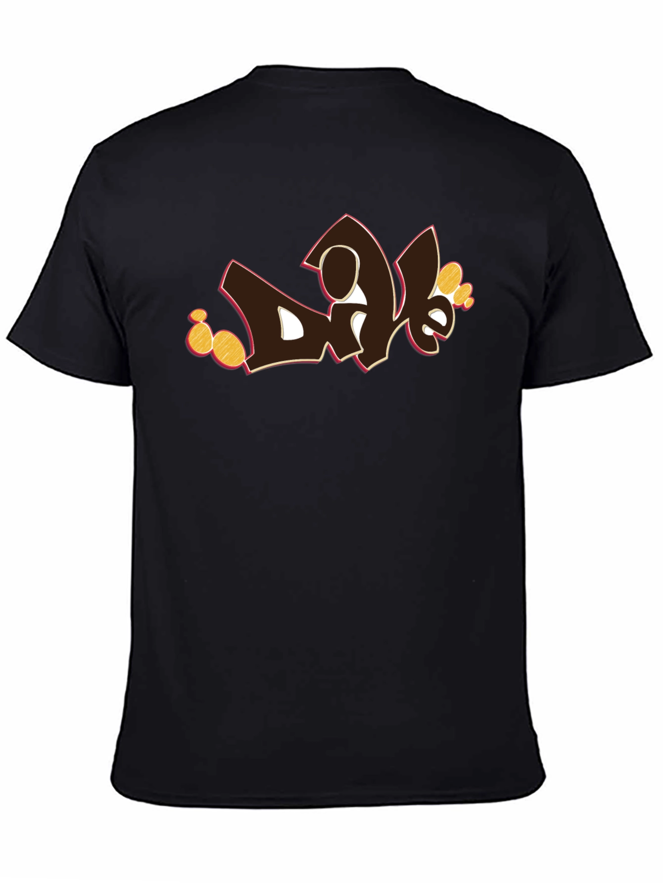 Graffiti Style Graphic Print Tee