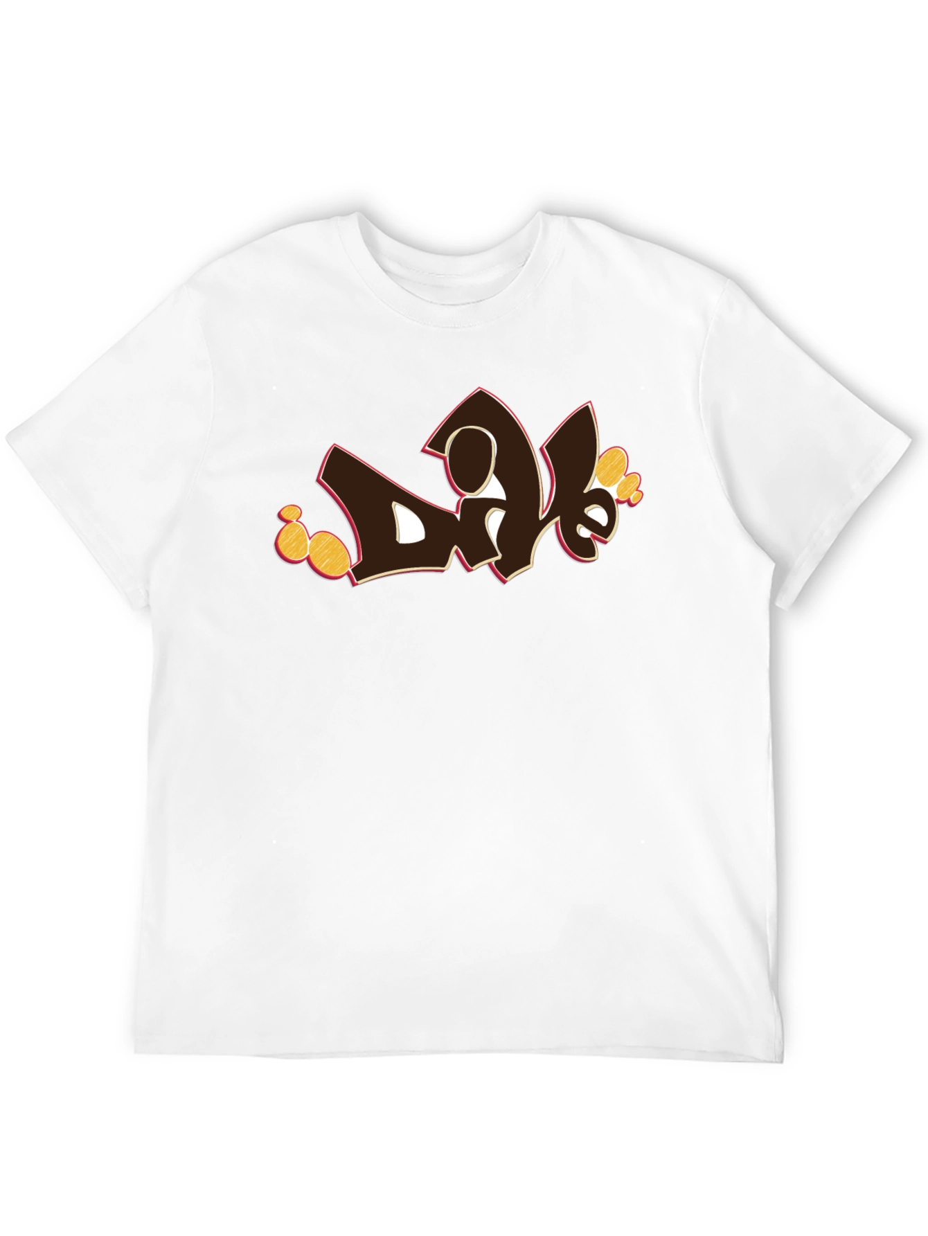 Graffiti Style Graphic Print Tee