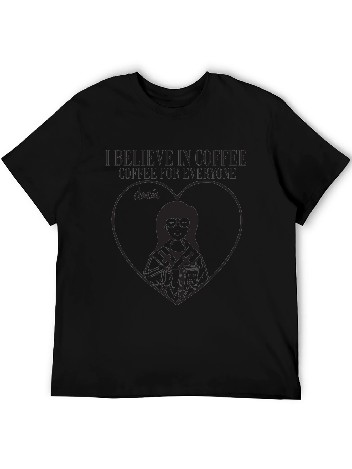 I Believe In Coffee Graphic T-Shirt