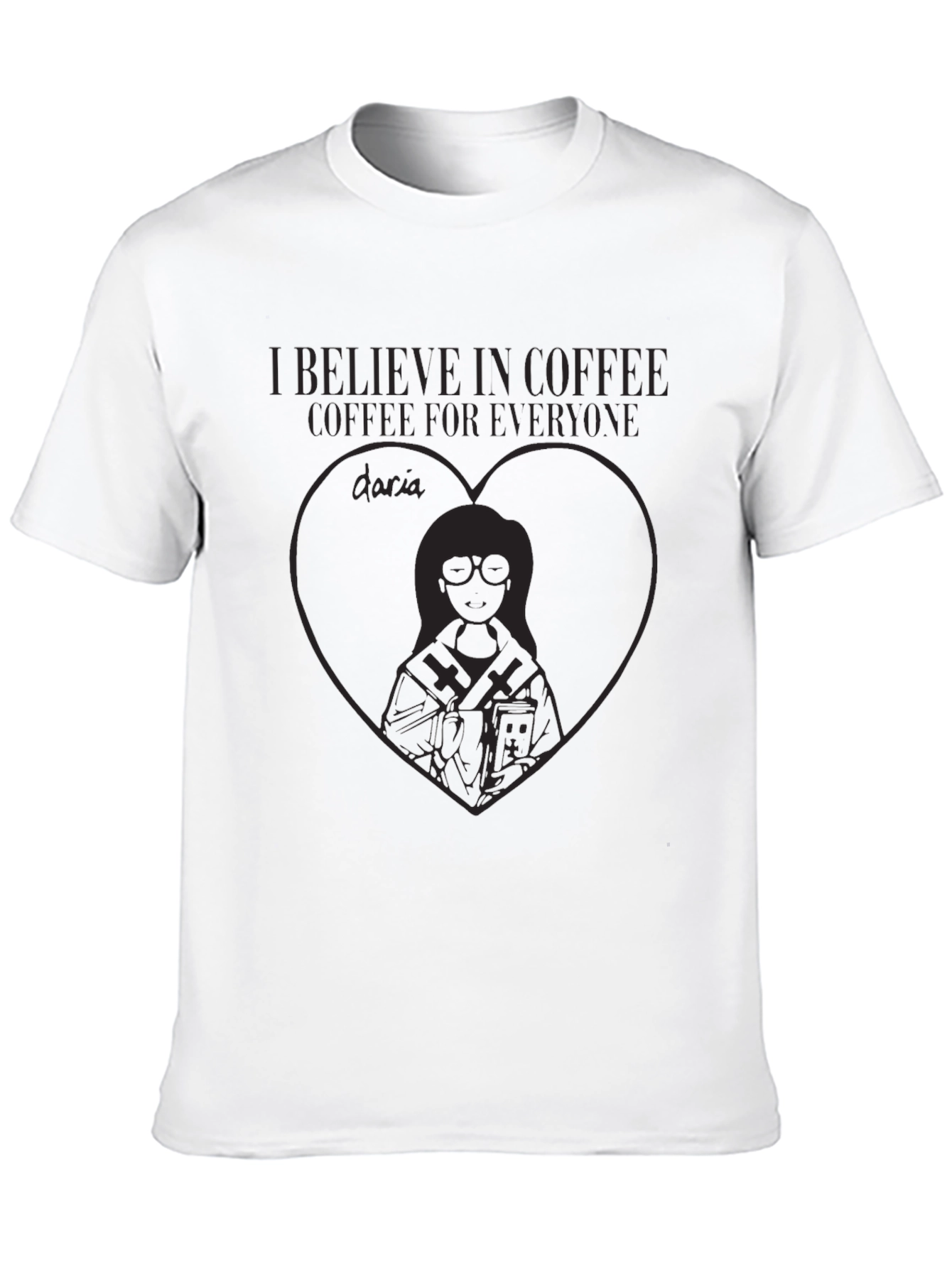 I Believe In Coffee Graphic T-Shirt