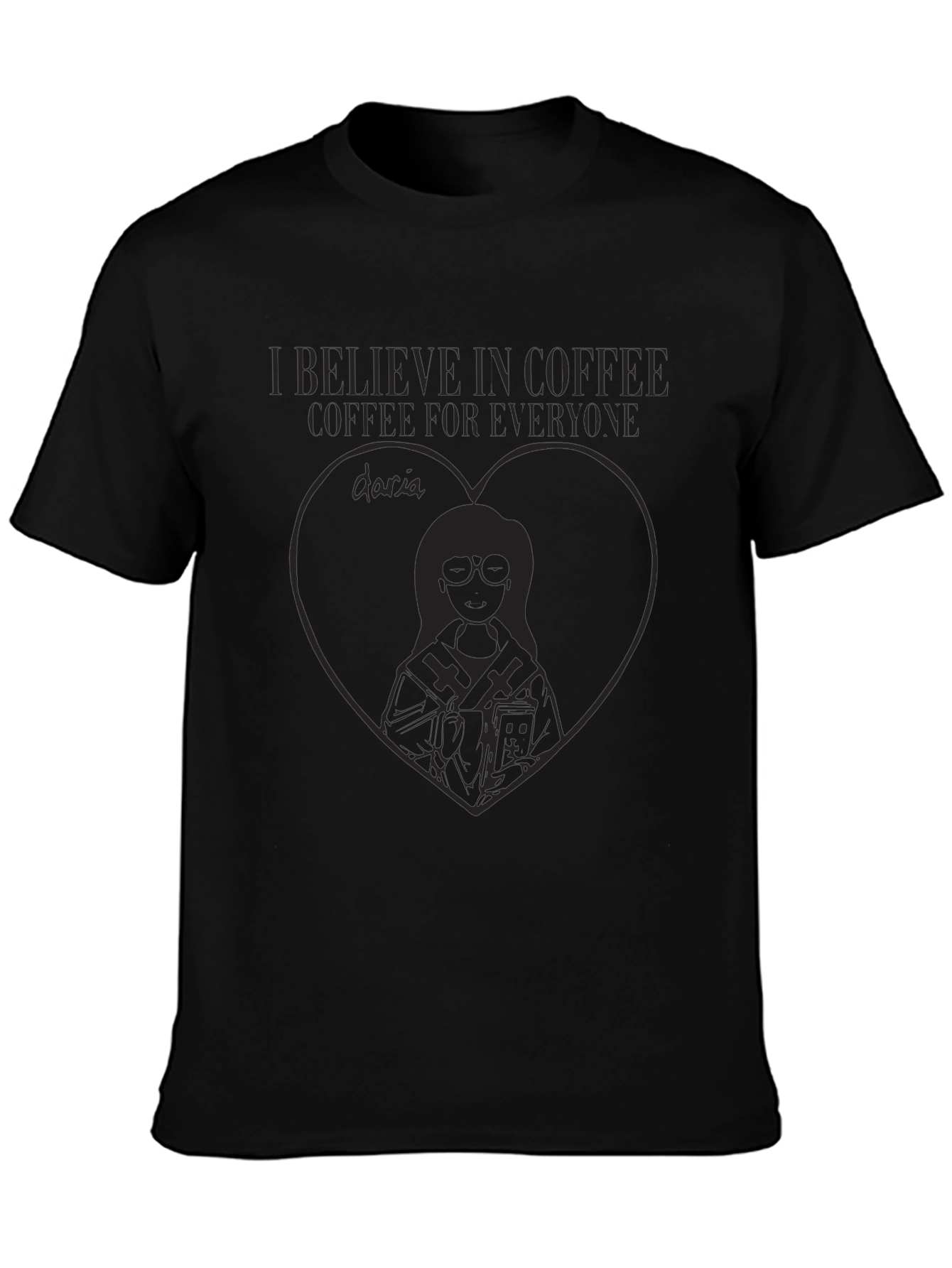I Believe In Coffee Graphic T-Shirt