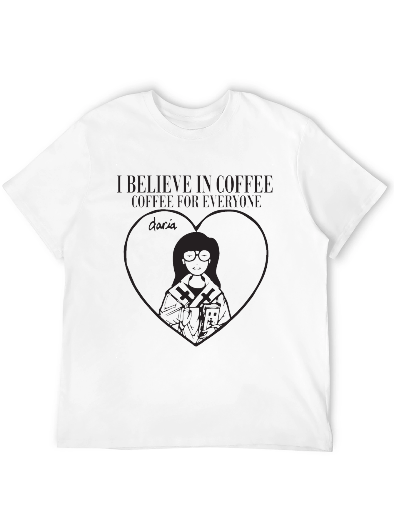 I Believe In Coffee Graphic T-Shirt