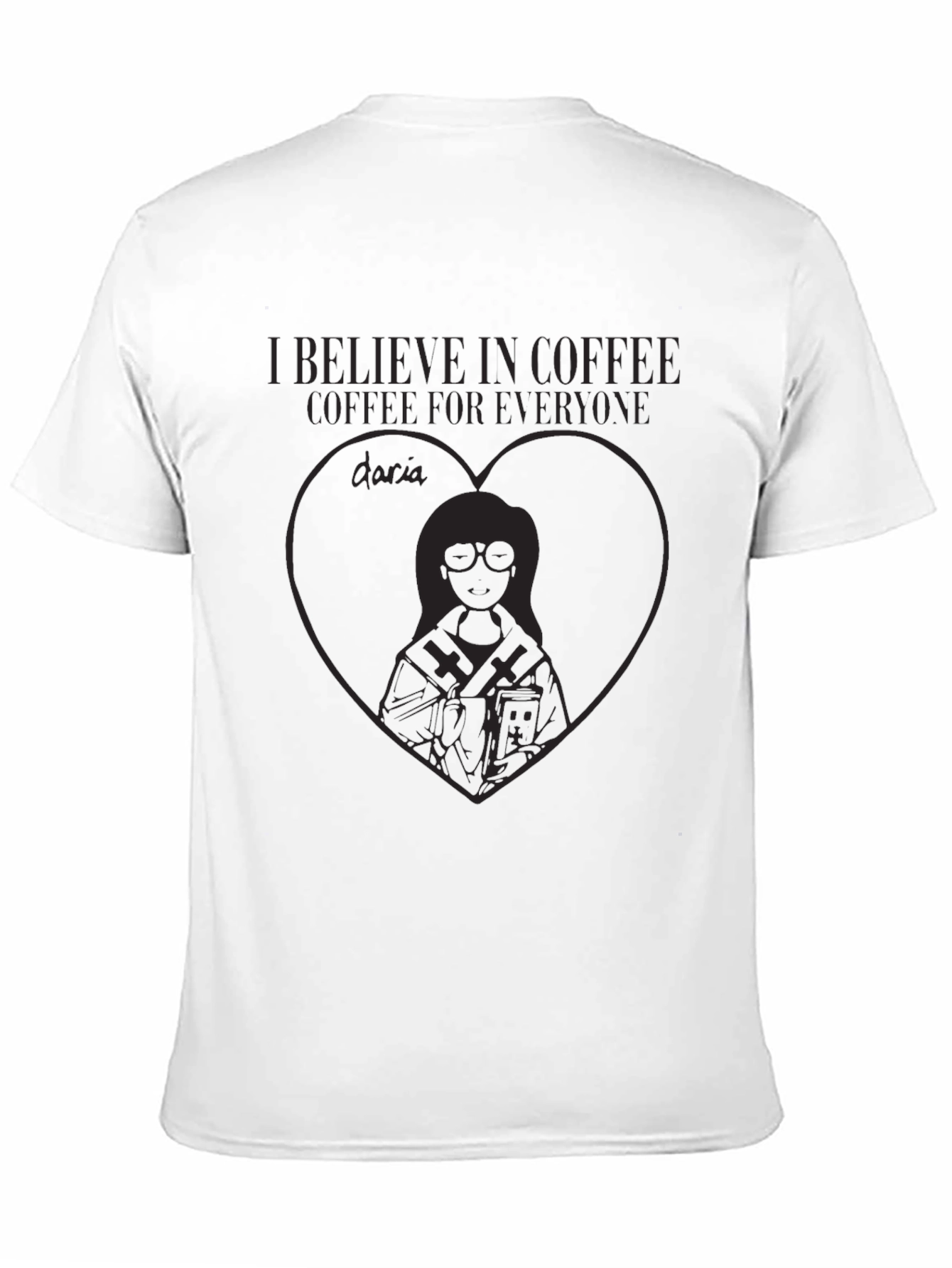 I Believe In Coffee Graphic T-Shirt