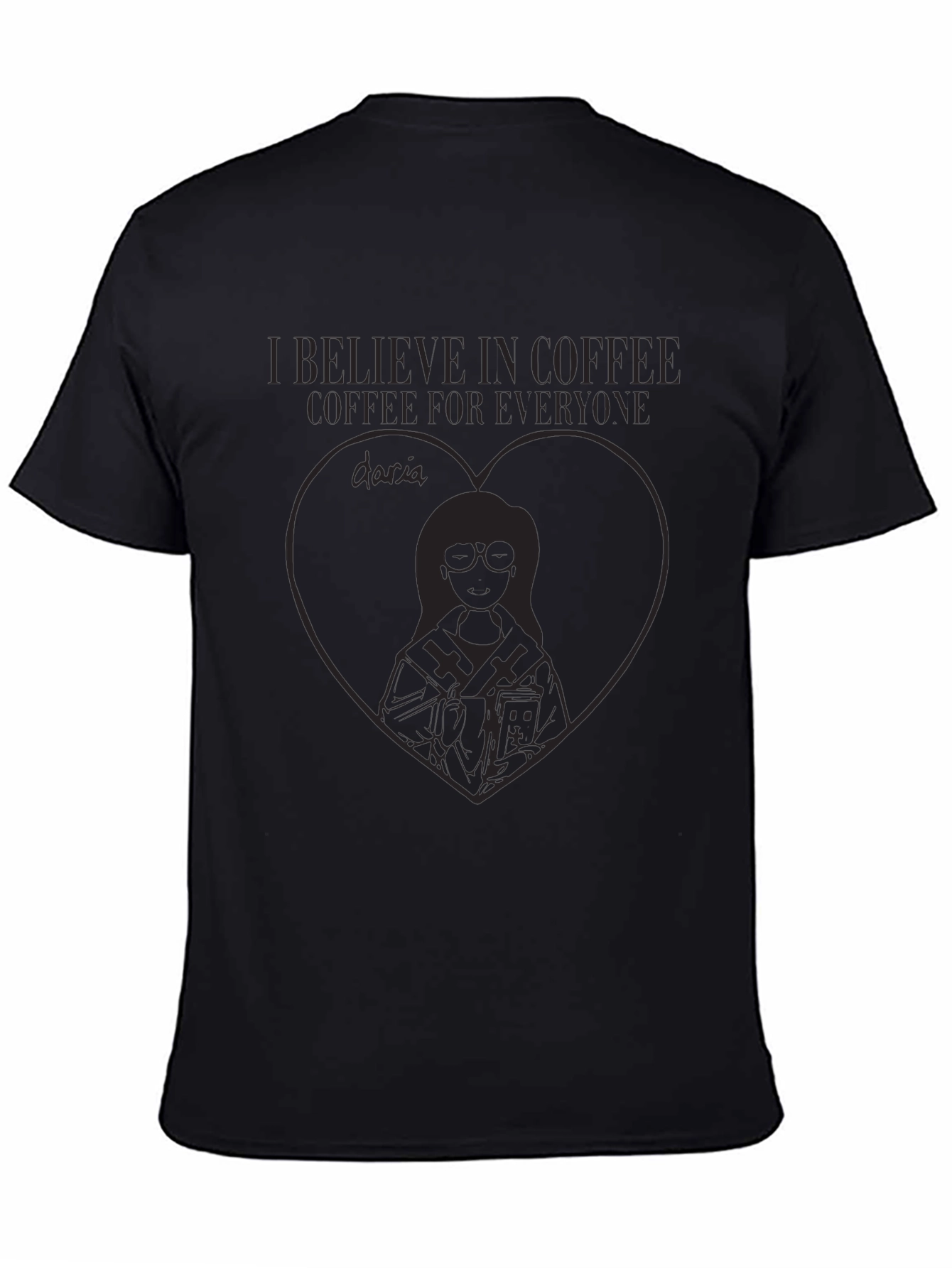 I Believe In Coffee Graphic T-Shirt