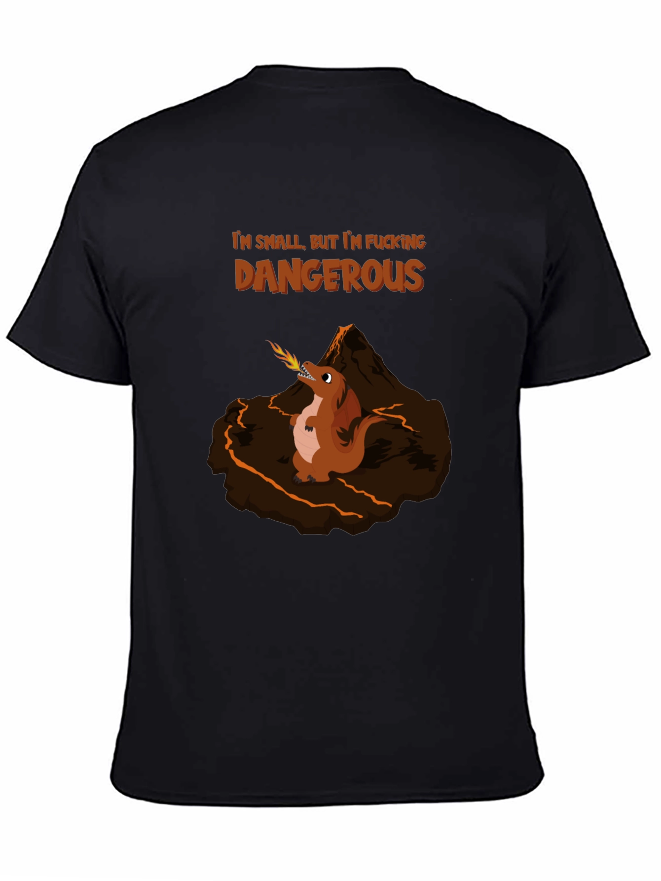 Small But Dangerous Funny Graphic Tee