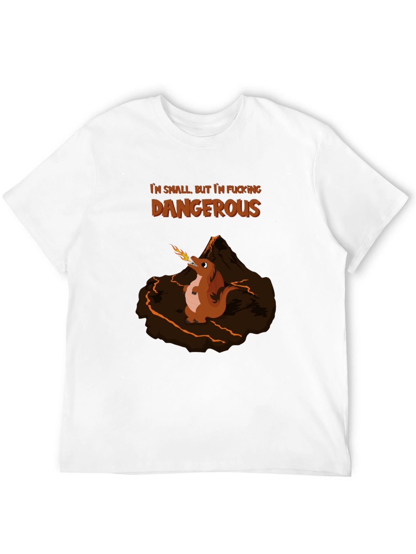 Small But Dangerous Funny Graphic Tee