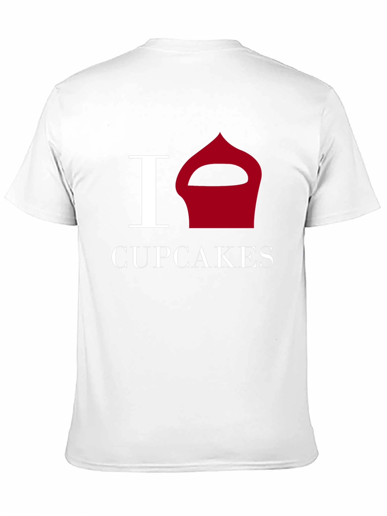 I Love Cupcakes Graphic T-Shirt