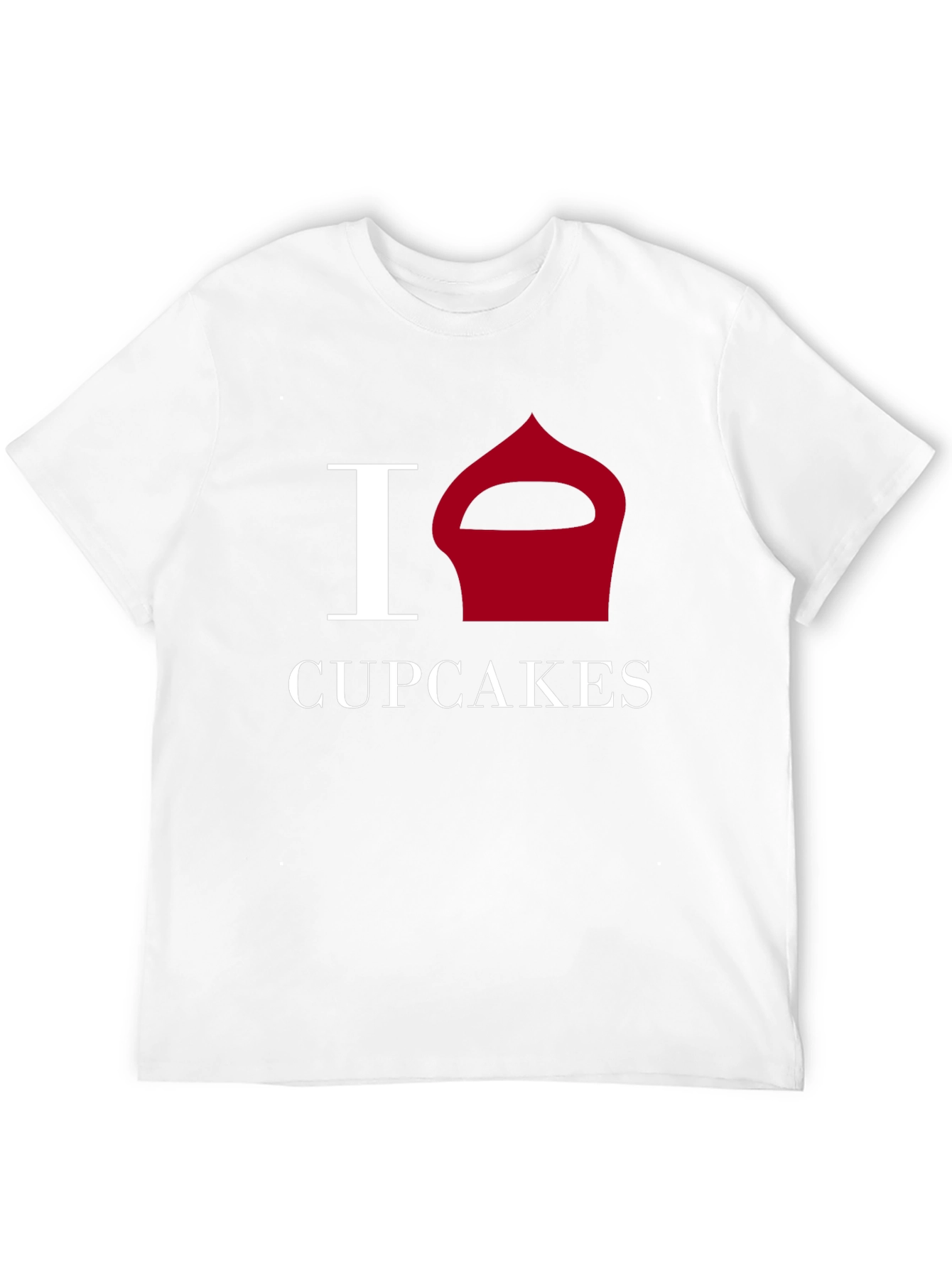 I Love Cupcakes Graphic T-Shirt