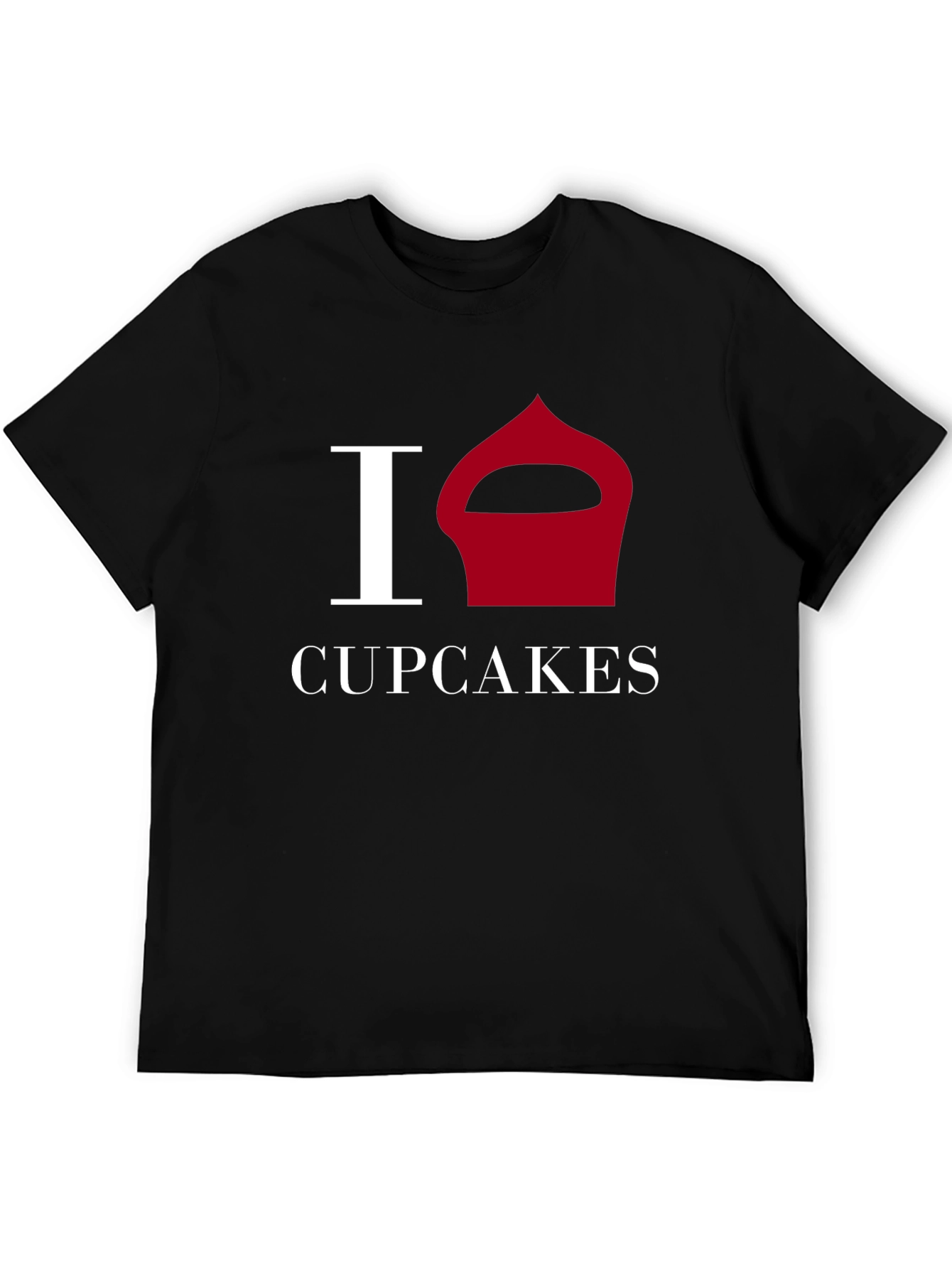 I Love Cupcakes Graphic T-Shirt