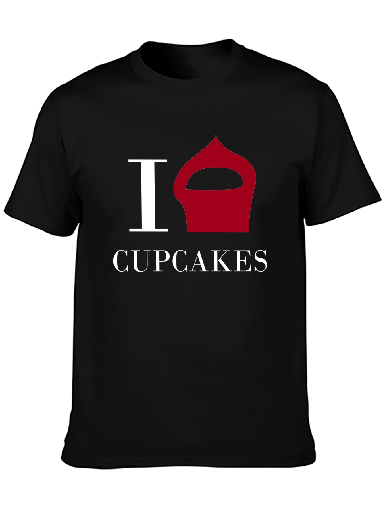 I Love Cupcakes Graphic T-Shirt