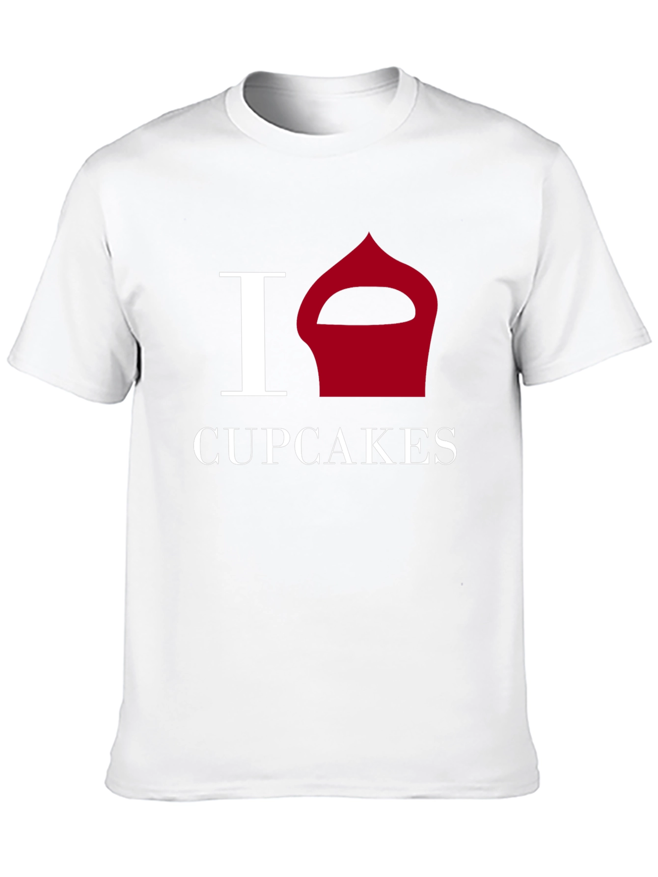 I Love Cupcakes Graphic T-Shirt