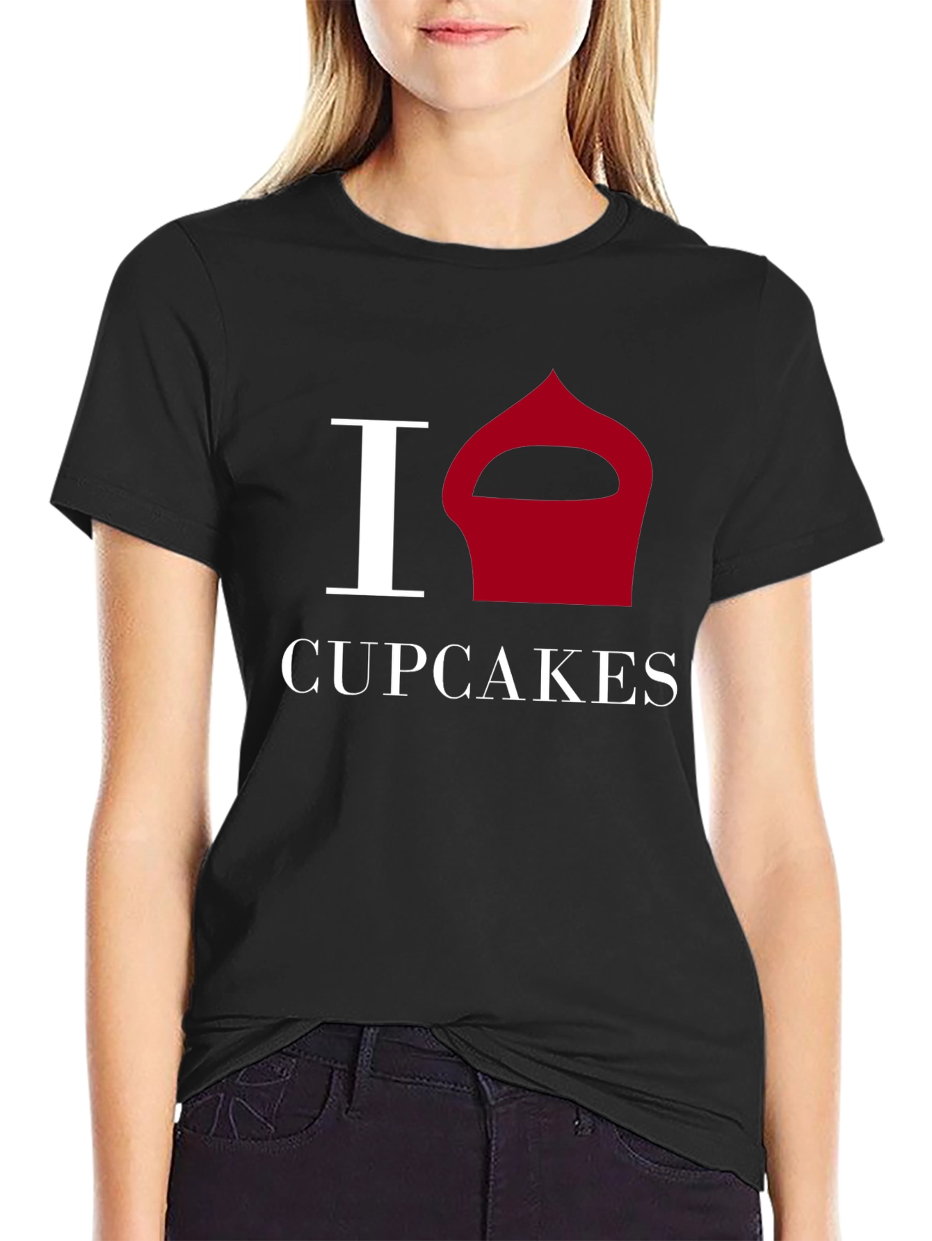 I Love Cupcakes Graphic T-Shirt