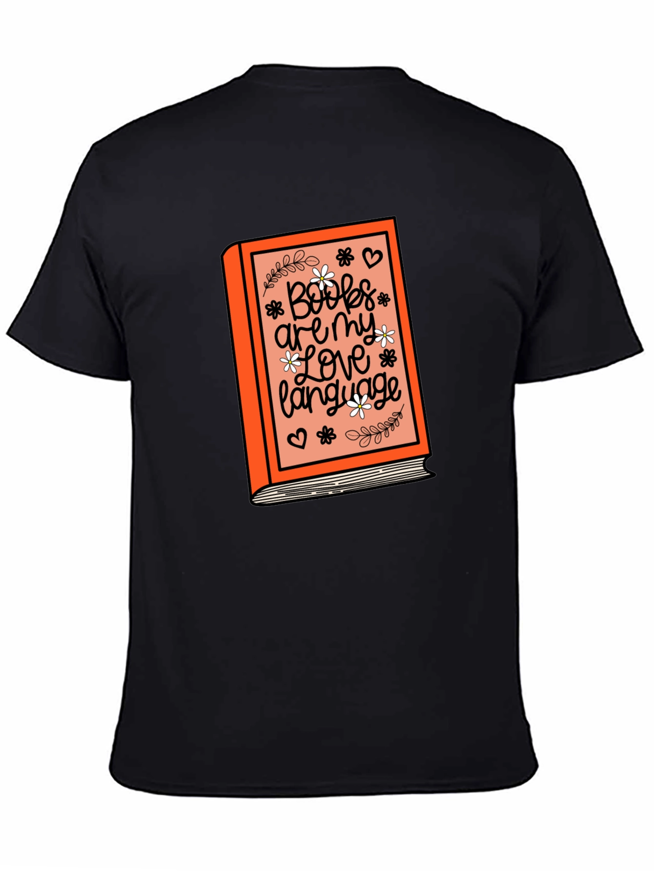 Books Are My Love Language Graphic T-Shirt