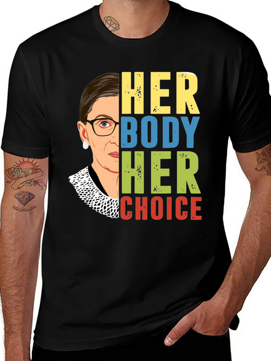Her Body Her Choice RBG T-Shirt