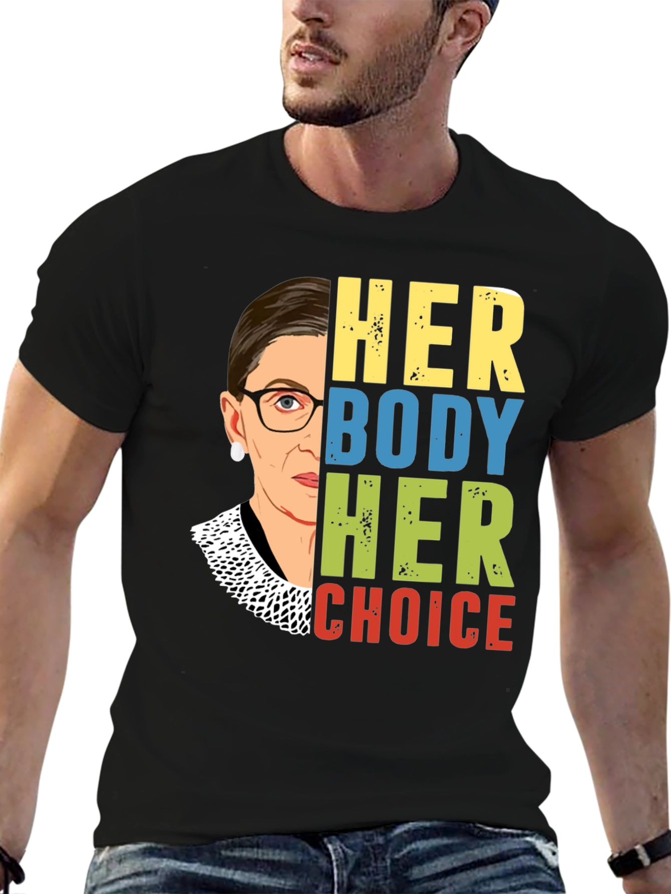 Her Body Her Choice RBG T-Shirt