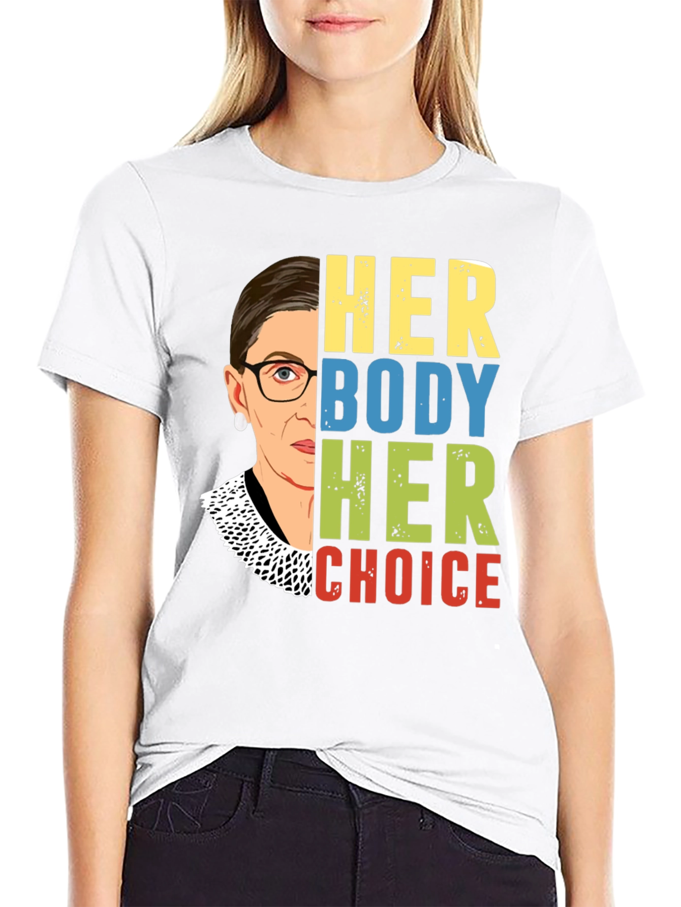Her Body Her Choice RBG T-Shirt