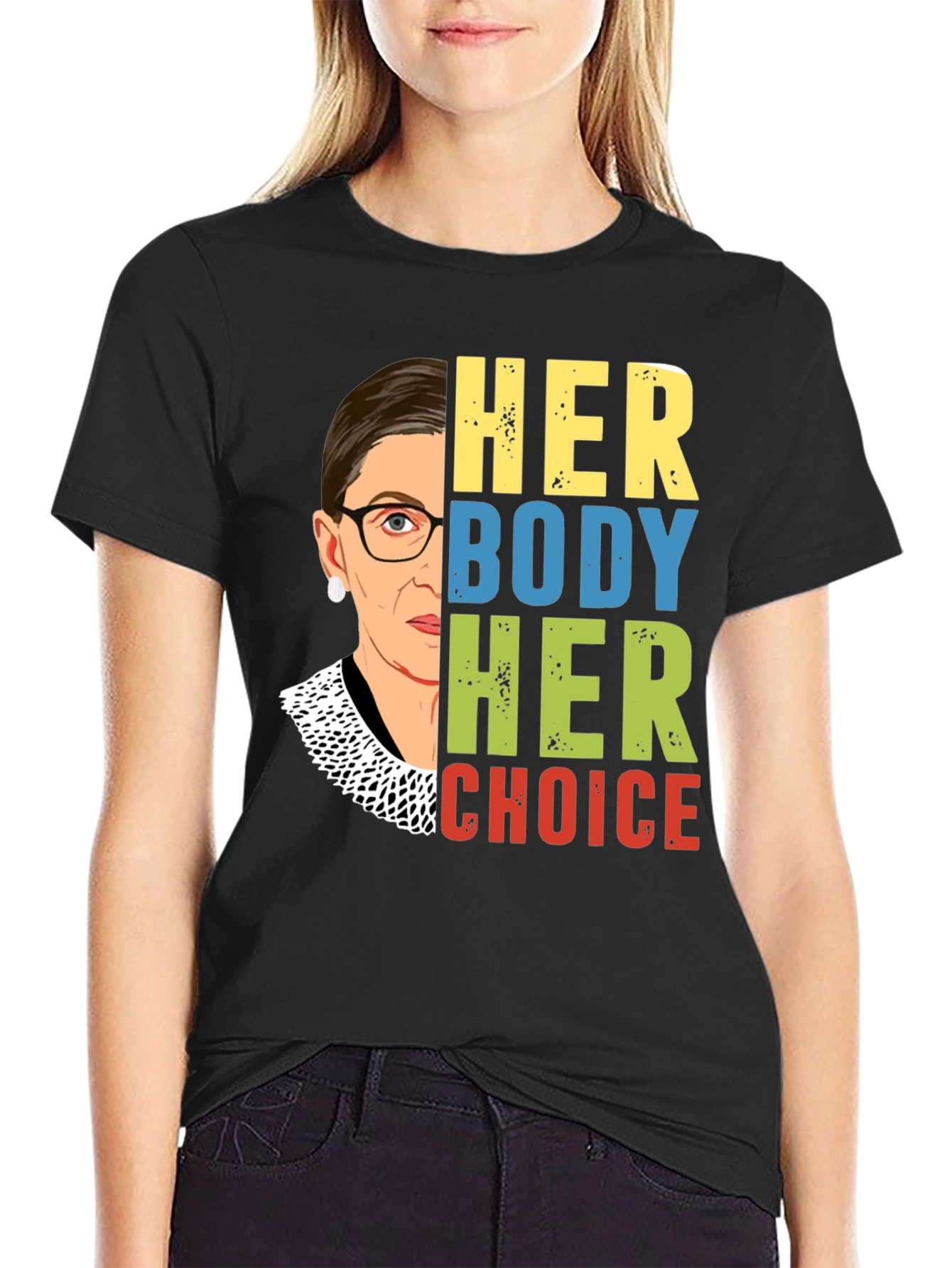 Her Body Her Choice RBG T-Shirt