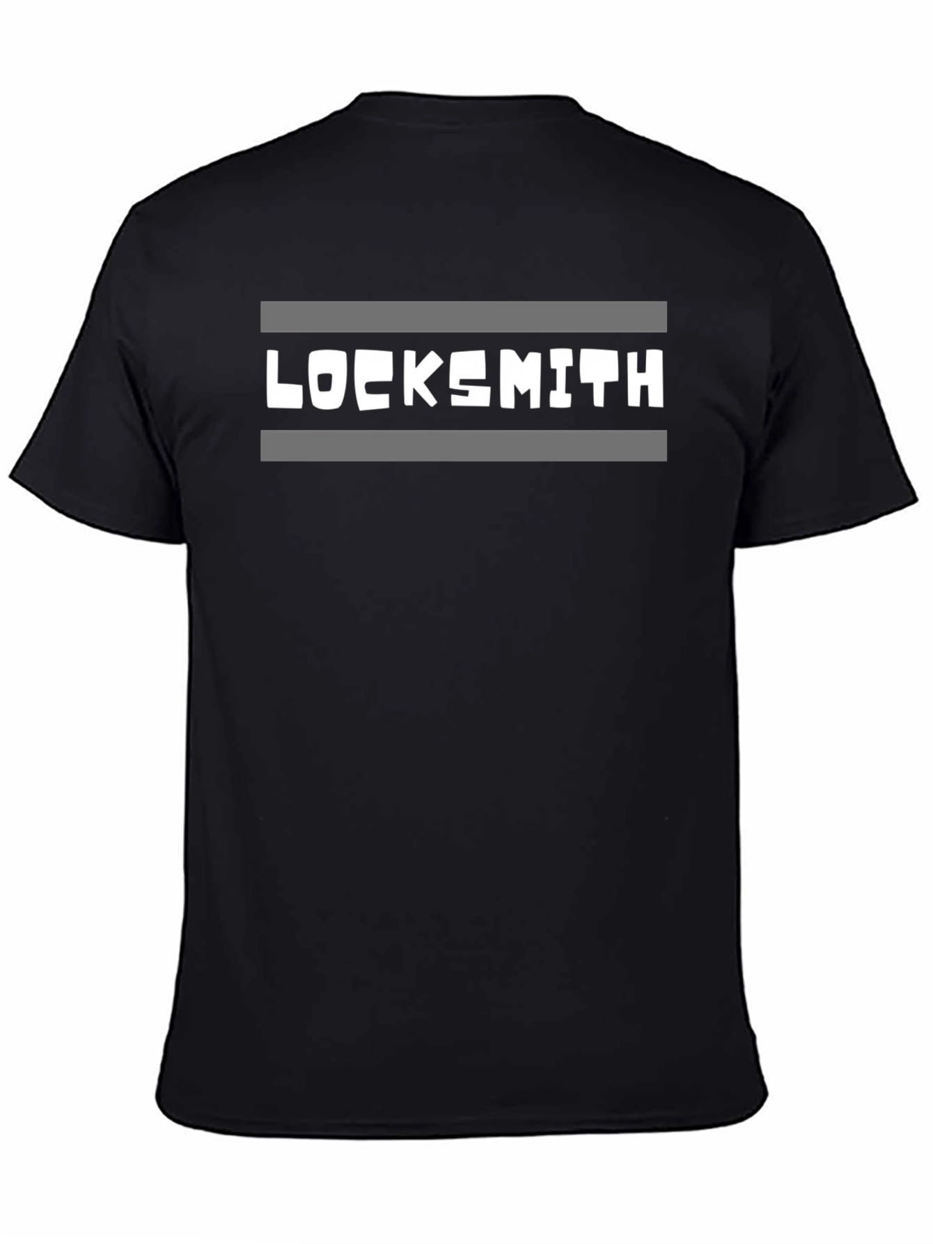 Locksmith Graphic Tee - Black Cotton Blend