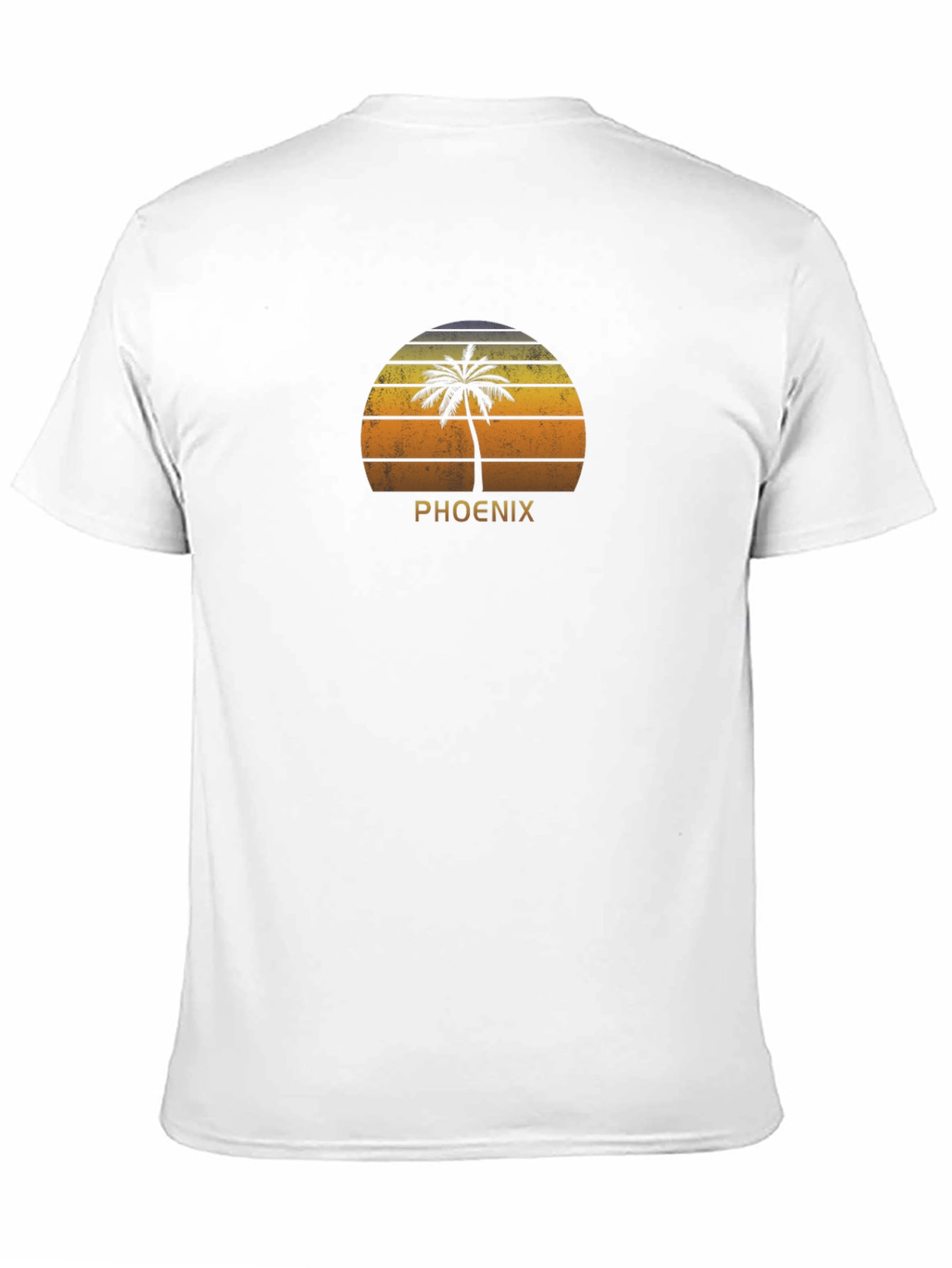 Phoenix Palm Tree Sunset Graphic T-Shirt