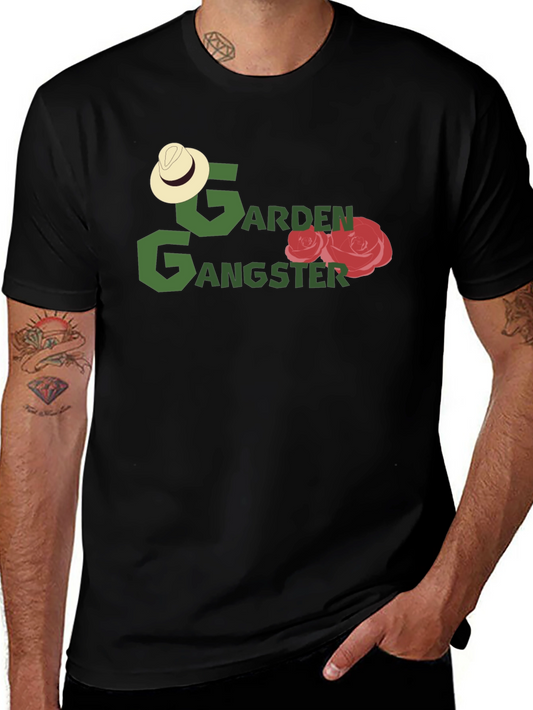 Garden Gangster Black T-Shirt