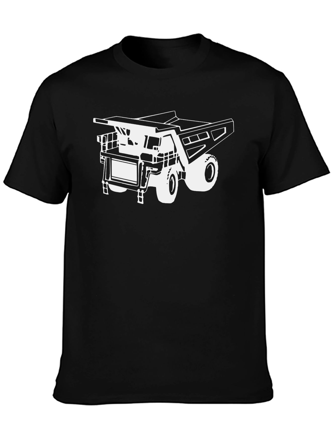 Dump Truck Graphic Tee - Heavy Equipment Shirt