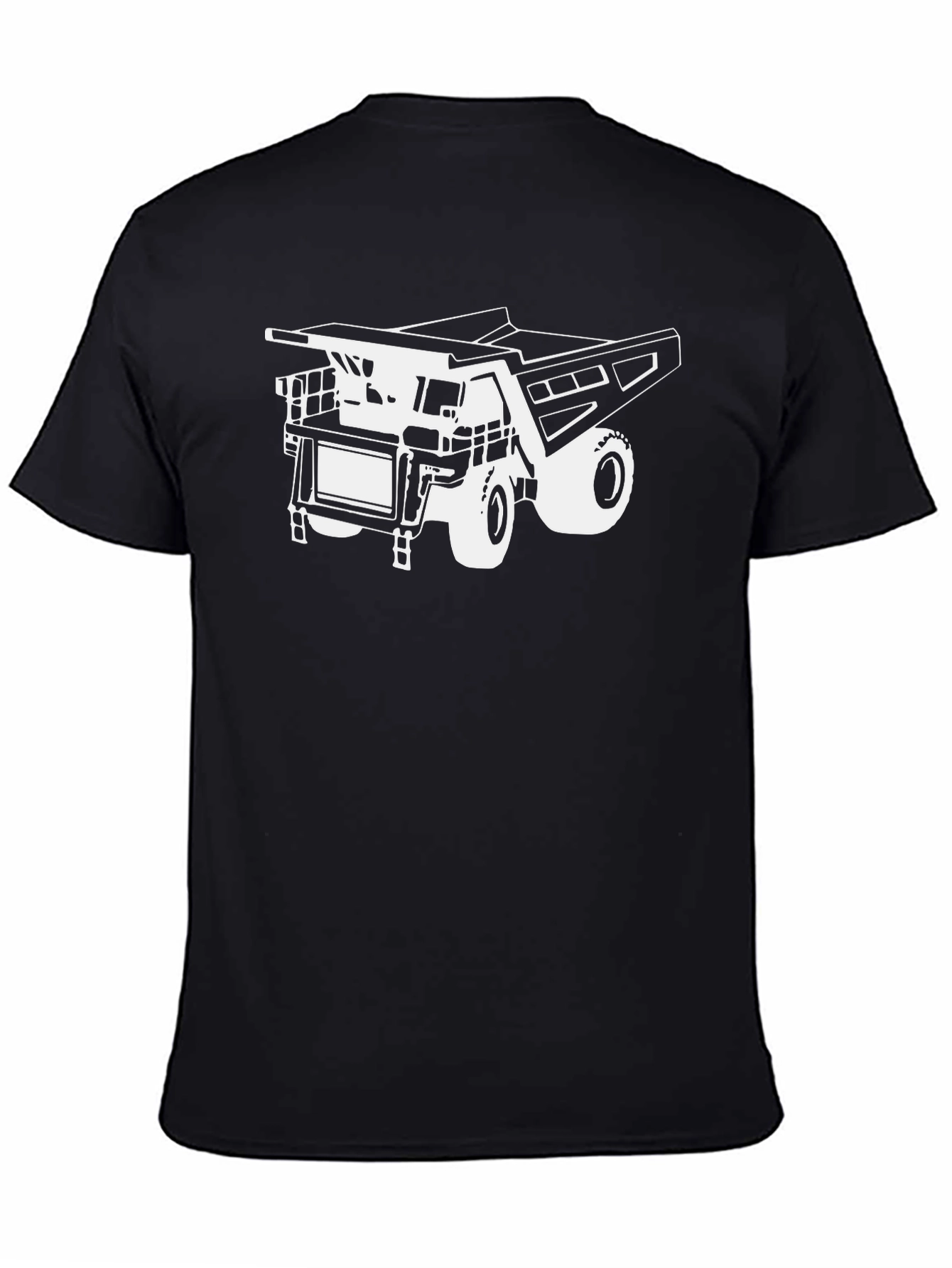 Dump Truck Graphic Tee - Heavy Equipment Shirt