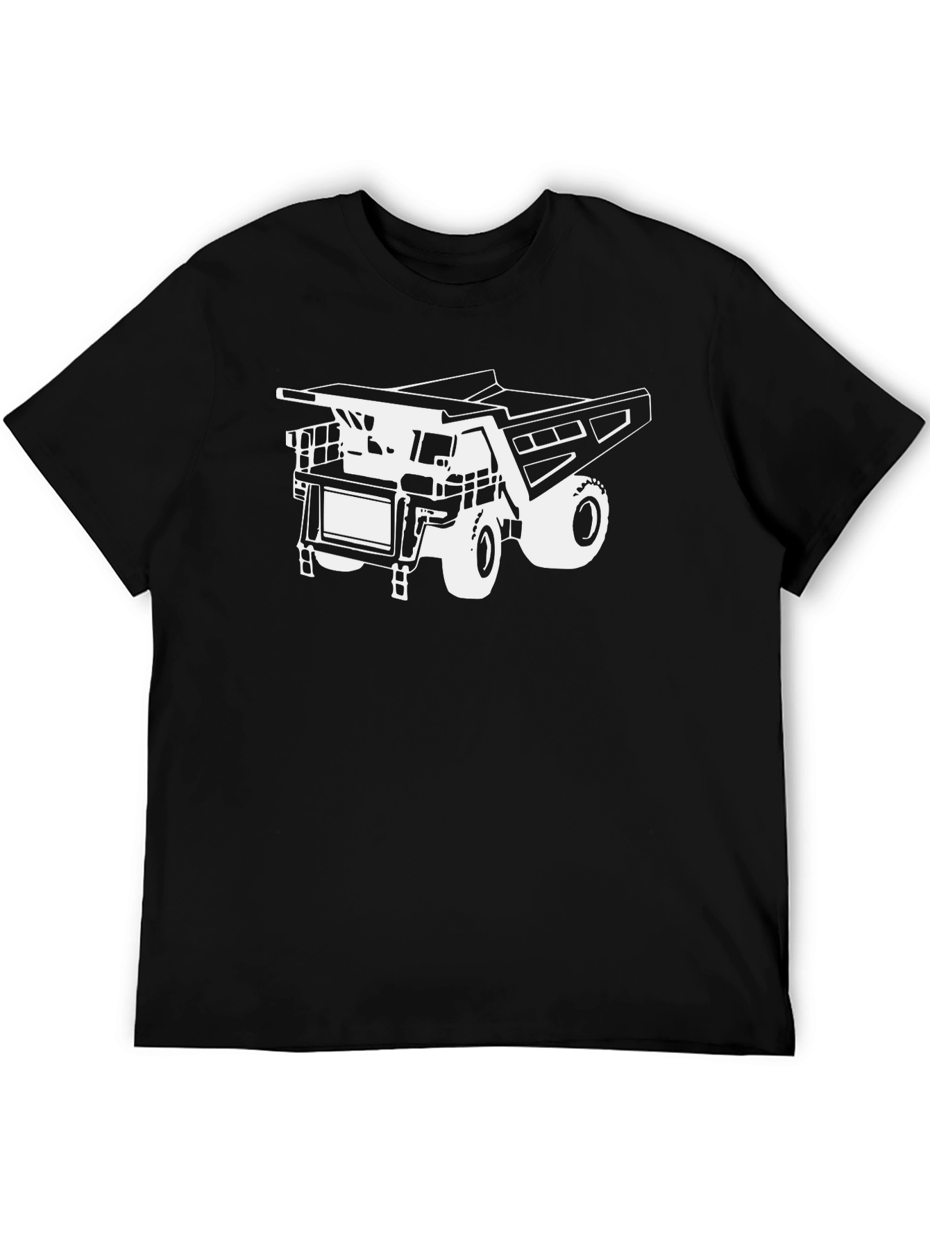 Dump Truck Graphic Tee - Heavy Equipment Shirt