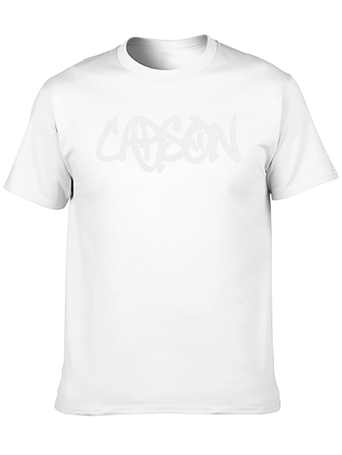 Carson Graphic Print Tee - Black